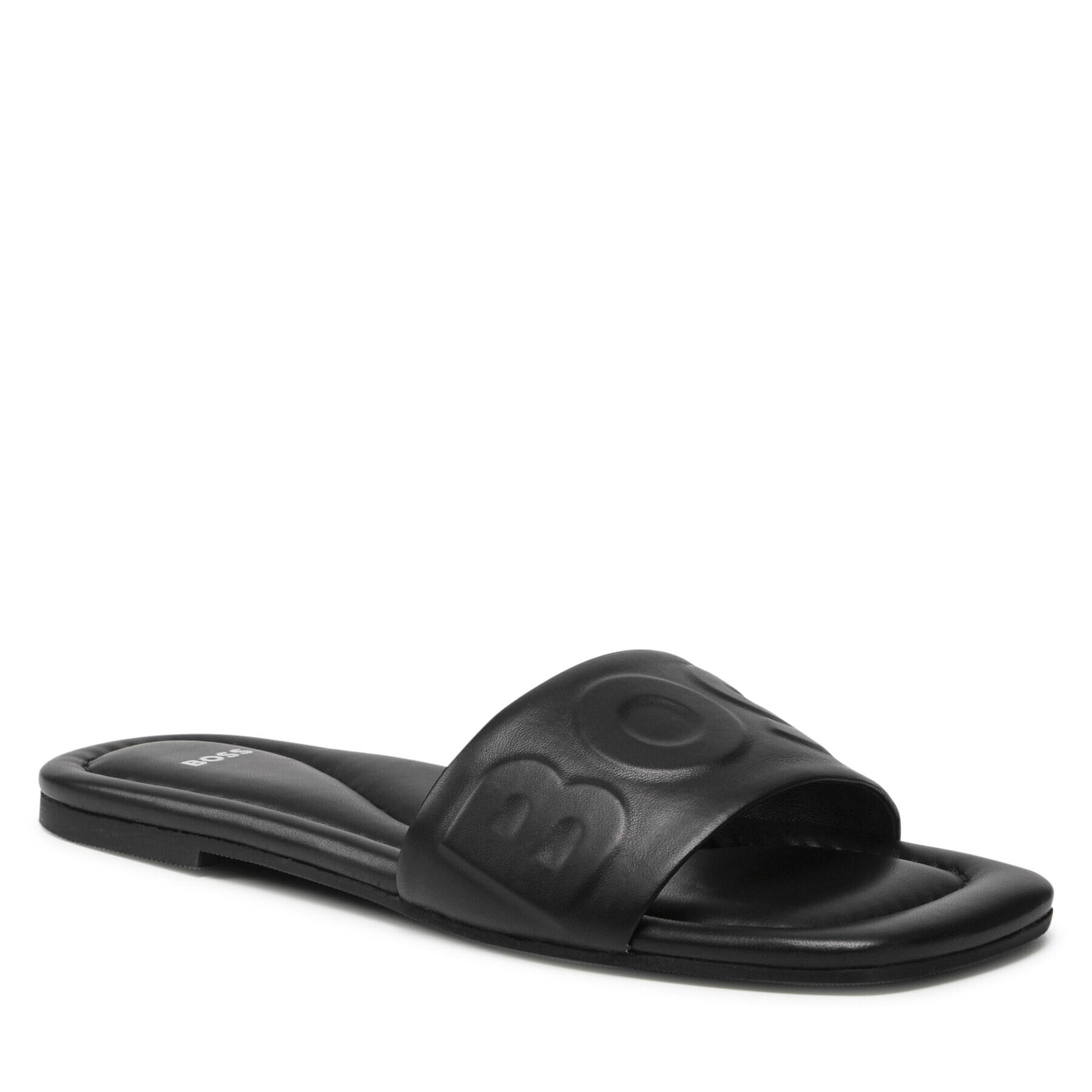 Boss Чехли Addison Slide 50470589 10236283 01 Черен - Pepit.bg