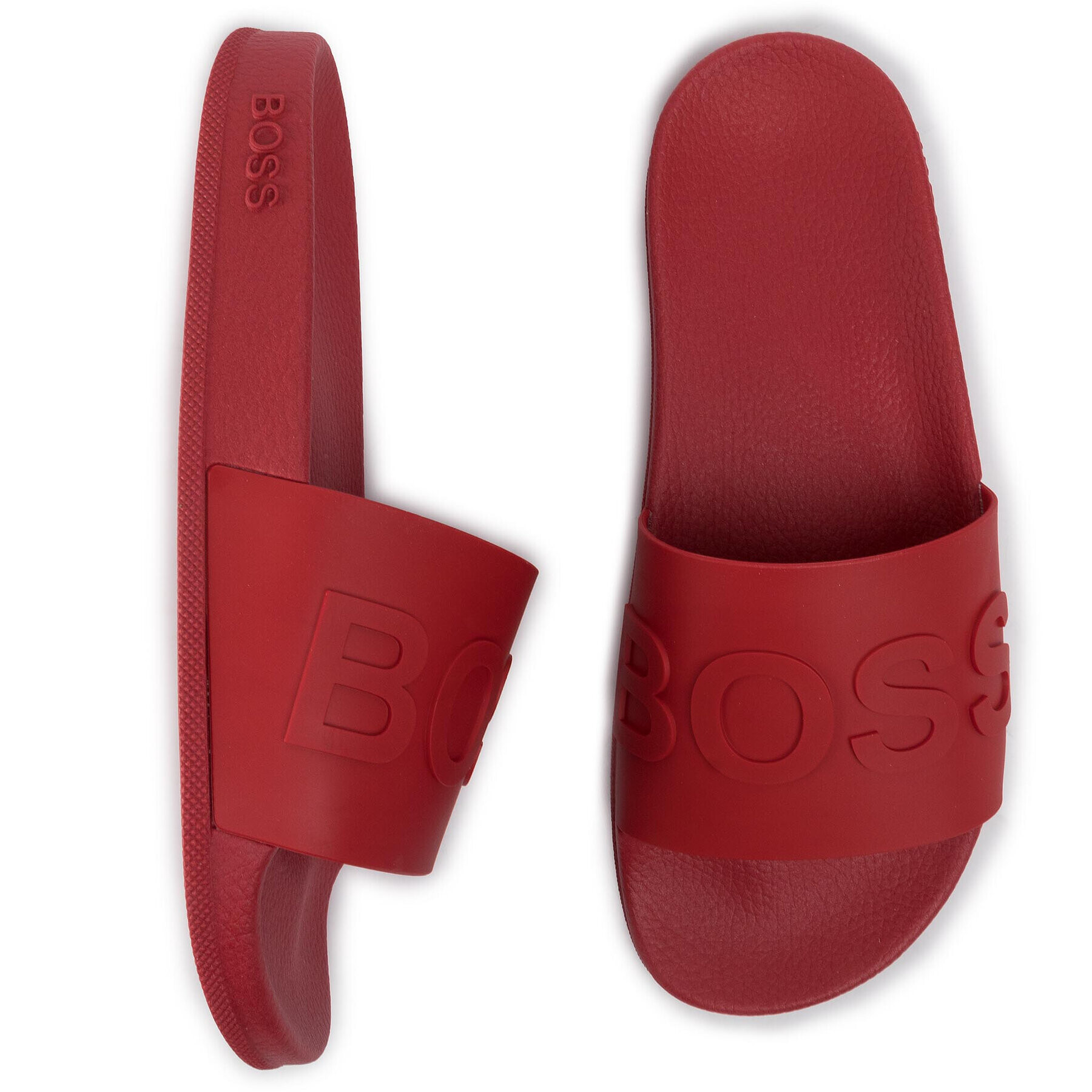 Boss Чехли Bay Slid 50425152 10224455 01 Червен - Pepit.bg