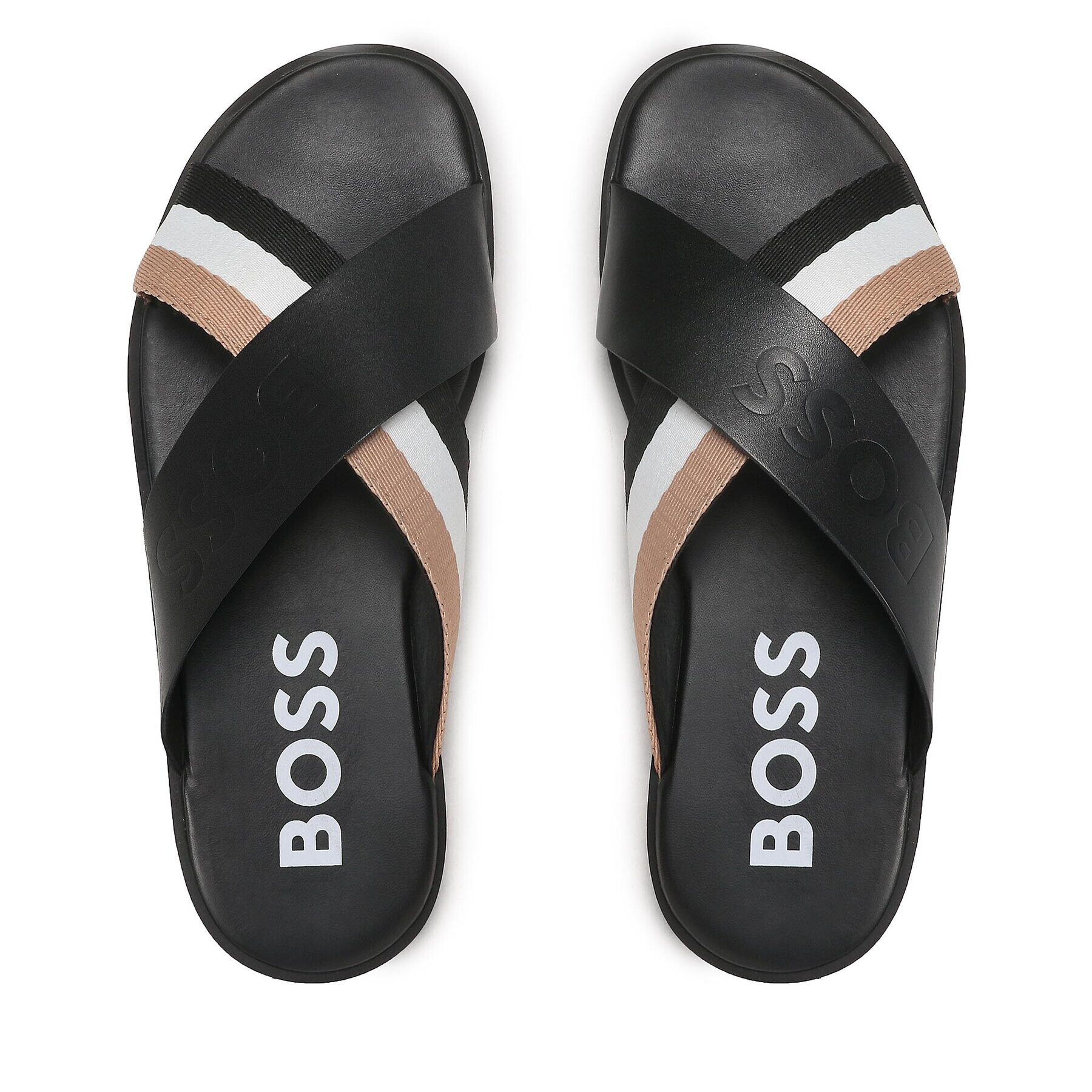 Boss Чехли Darrel 50493017 10224980 01 Черен - Pepit.bg
