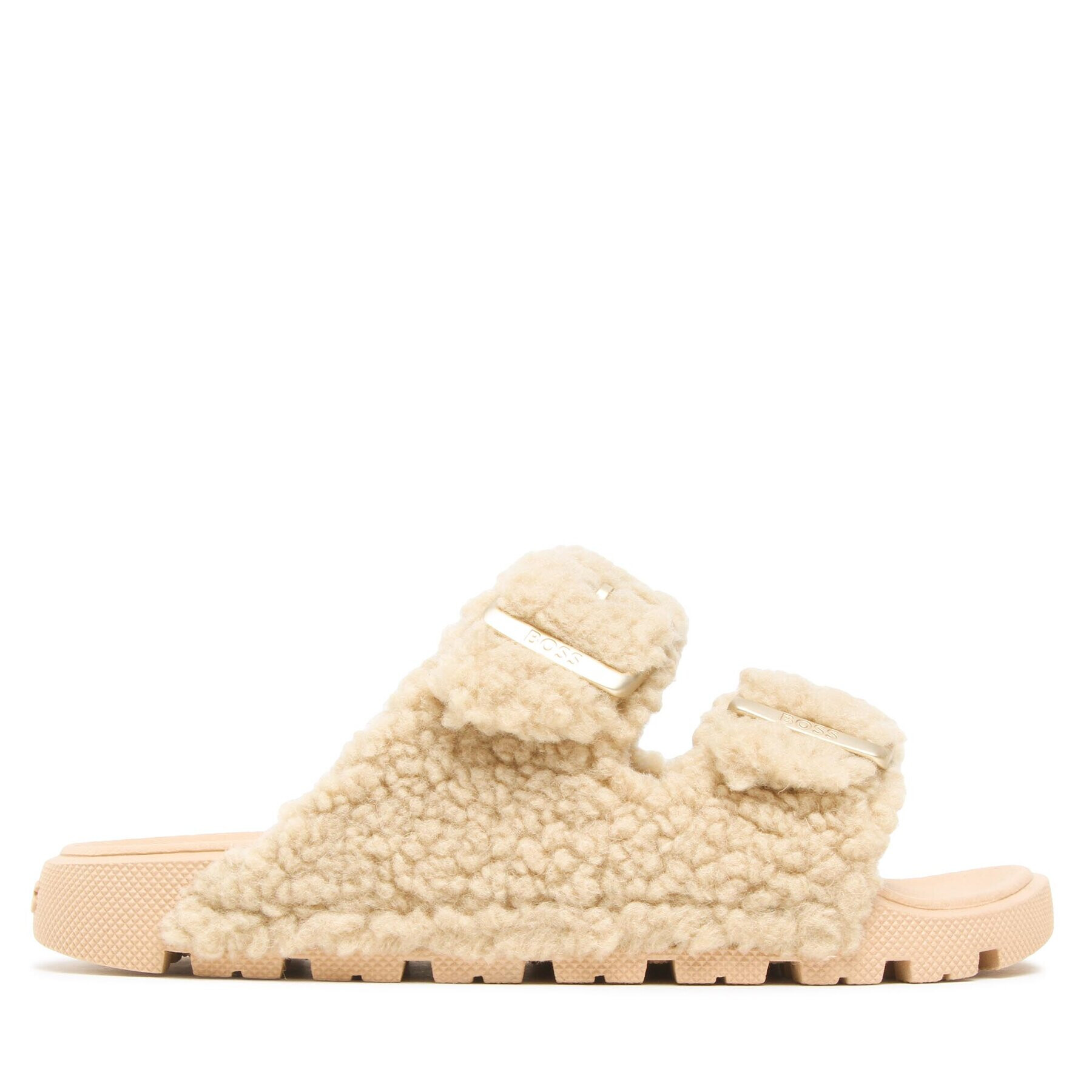 Boss Чехли Surfley Sand Fur 50481882 Бежов - Pepit.bg