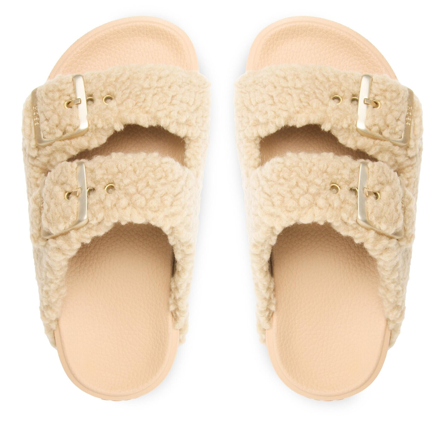 Boss Чехли Surfley Sand Fur 50481882 Бежов - Pepit.bg