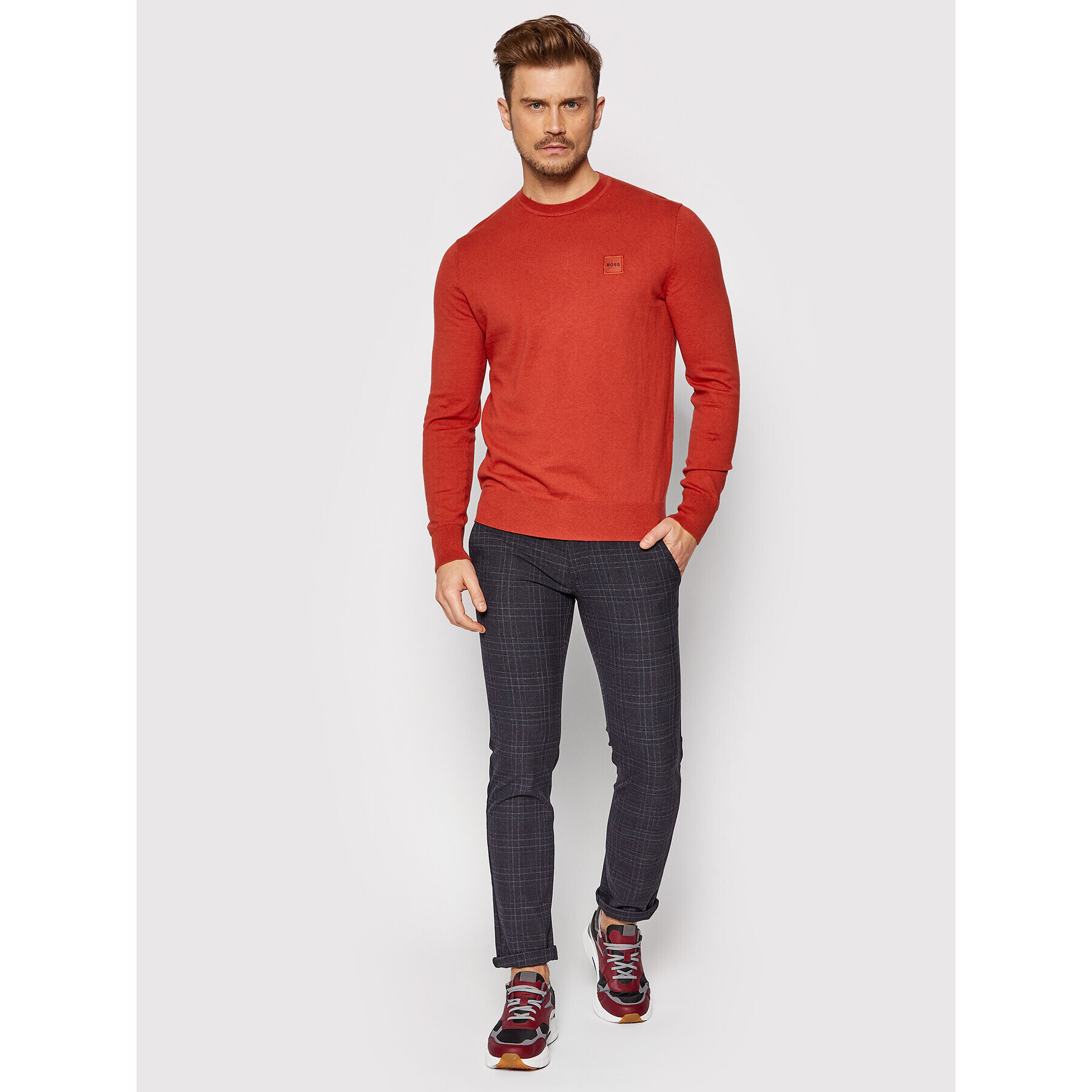 Boss Чино панталони 50460018 Черен Slim Fit - Pepit.bg