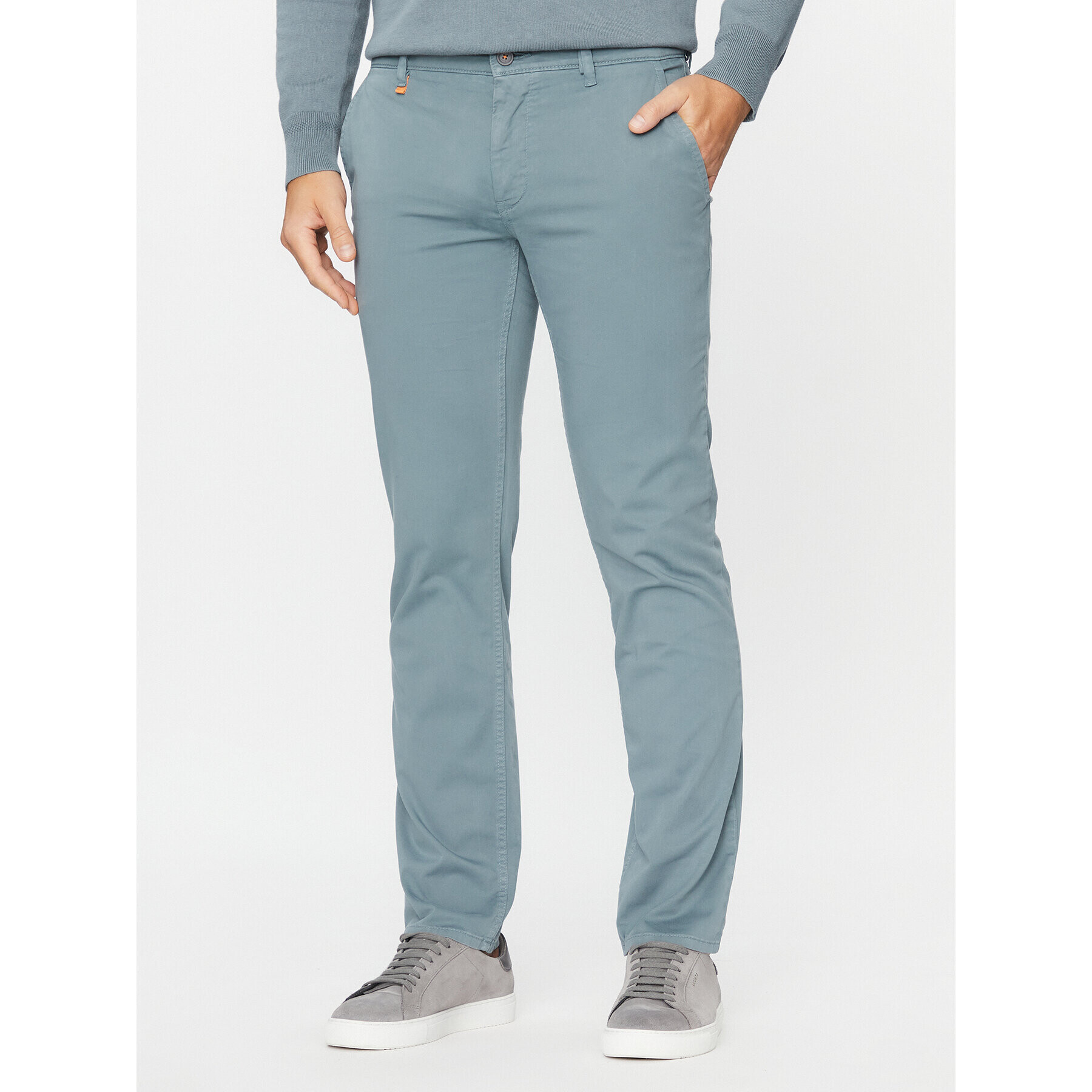 Boss Чино панталони 50470813 Син Slim Fit - Pepit.bg