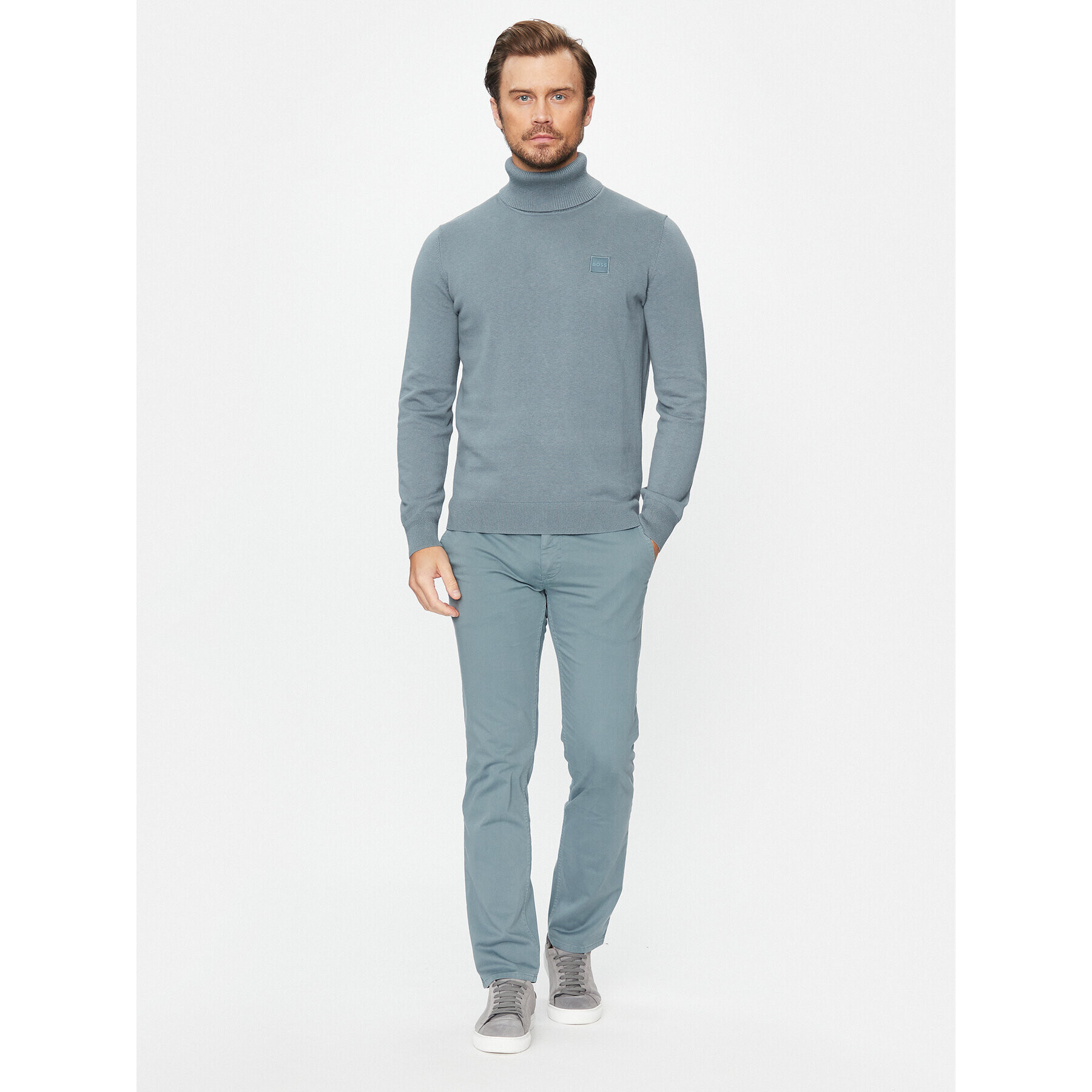 Boss Чино панталони 50470813 Син Slim Fit - Pepit.bg