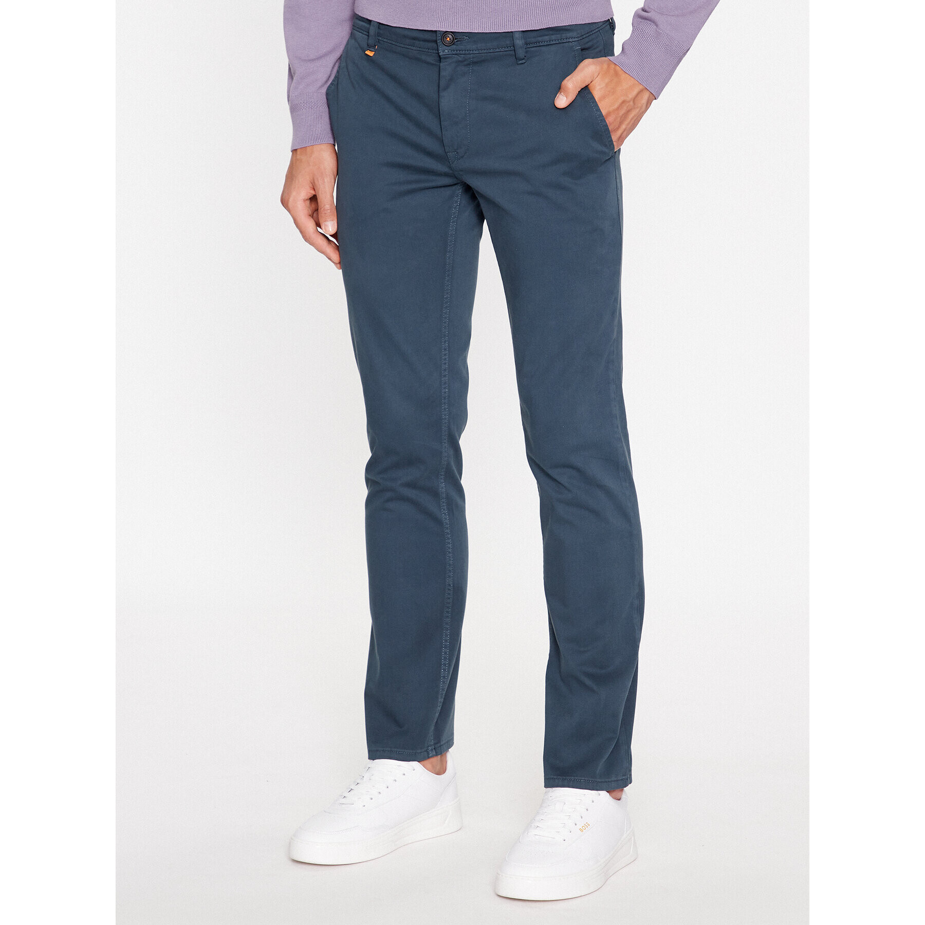 Boss Чино панталони 50470813 Зелен Slim Fit - Pepit.bg