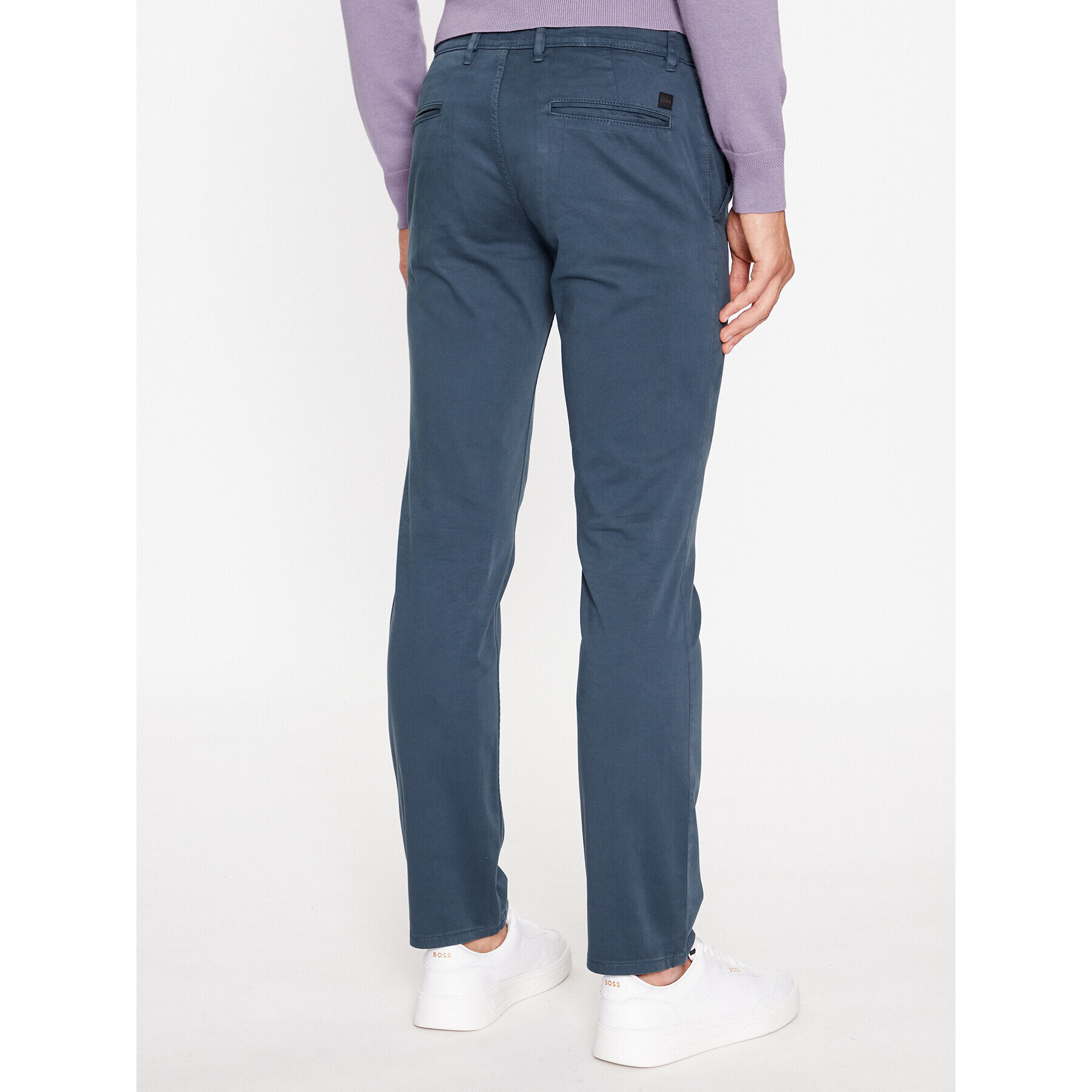 Boss Чино панталони 50470813 Зелен Slim Fit - Pepit.bg