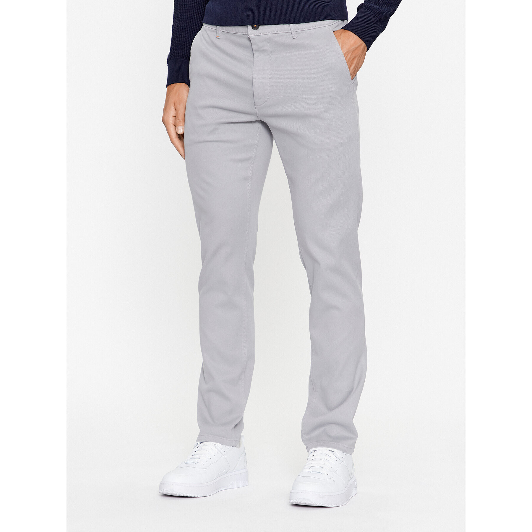 Boss Чино панталони 50495292 Сив Slim Fit - Pepit.bg