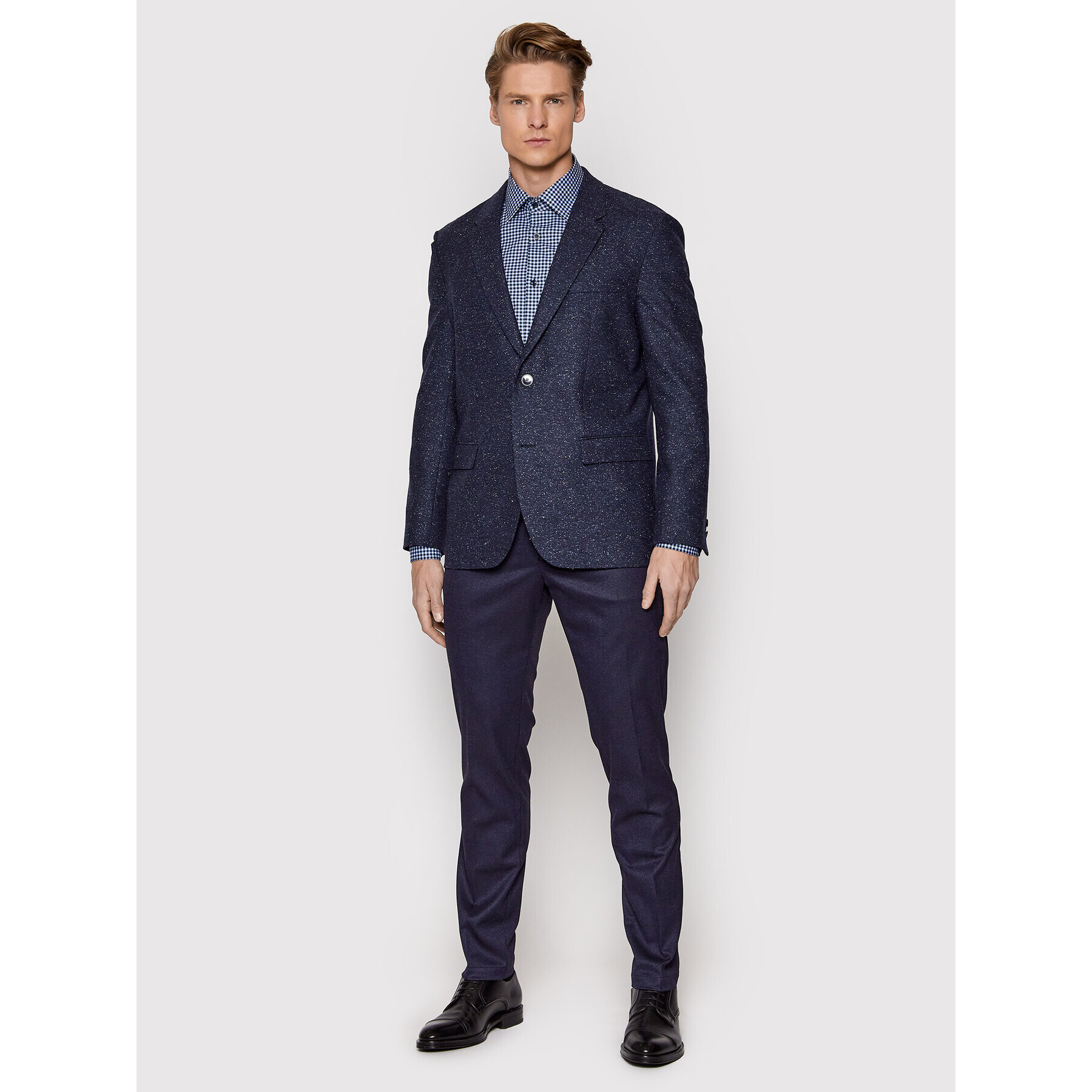 Boss Чино панталони Kaito1 50457266 Тъмносин Slim Fit - Pepit.bg