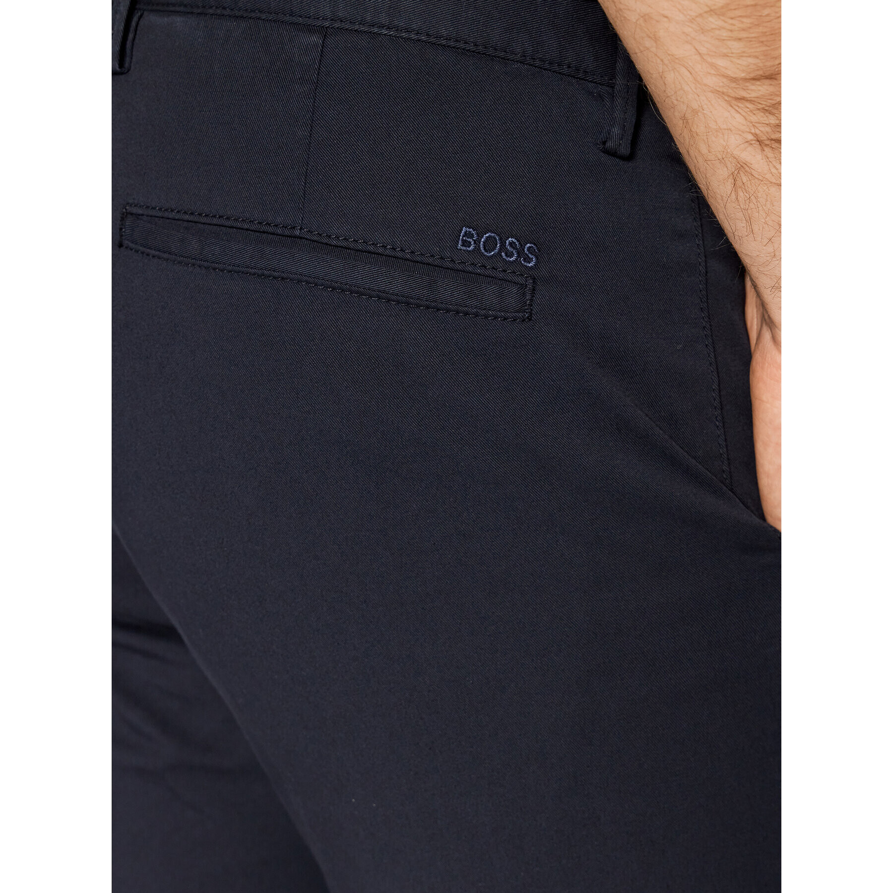 Boss Чино панталони Rice 50468721 Тъмносин Slim Fit - Pepit.bg