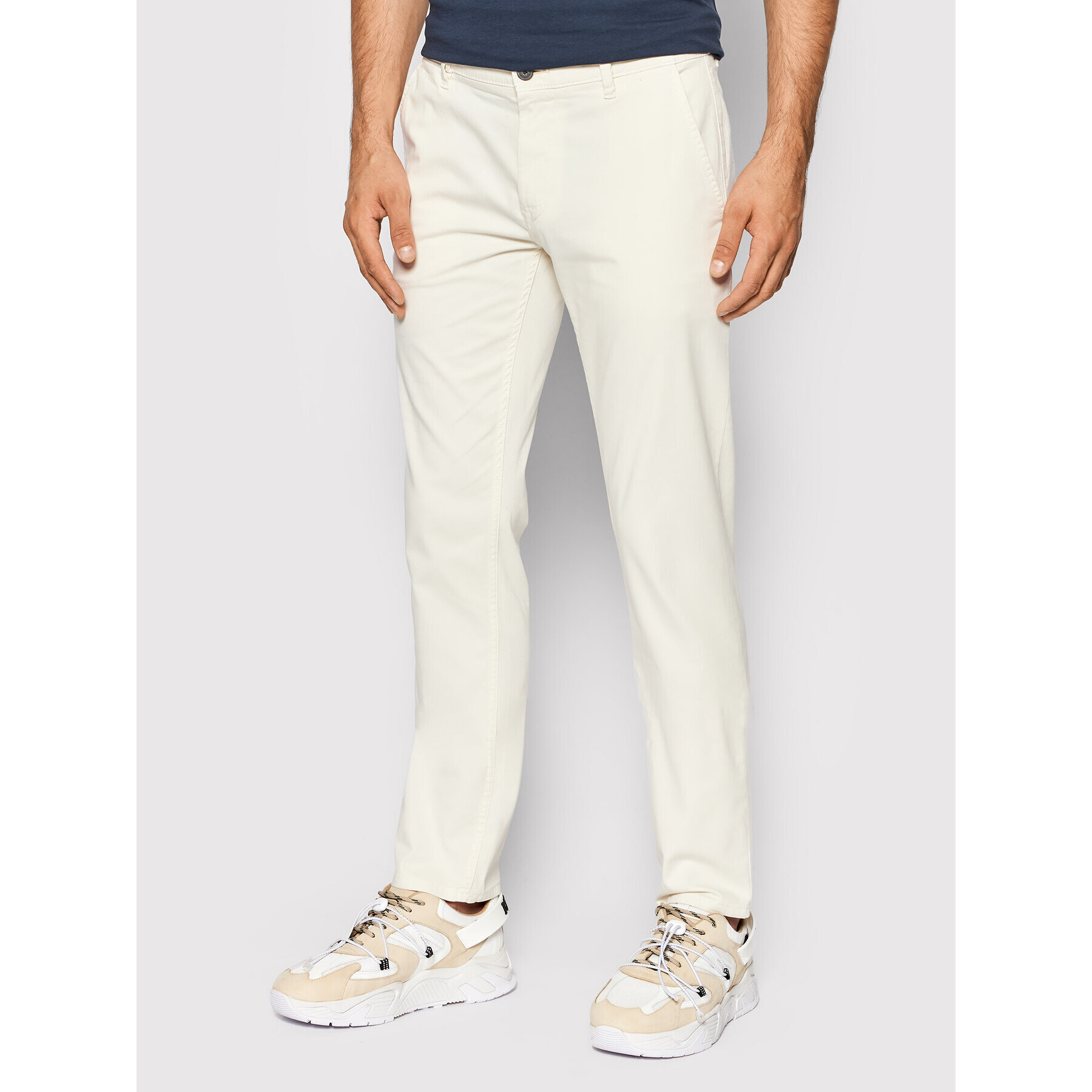 Boss Чино панталони 50379152 Бял Slim Fit - Pepit.bg