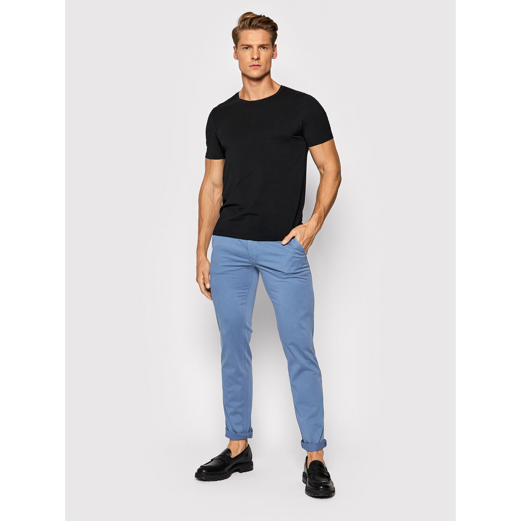 Boss Чино панталони Schino 50379152 Син Slim Fit - Pepit.bg