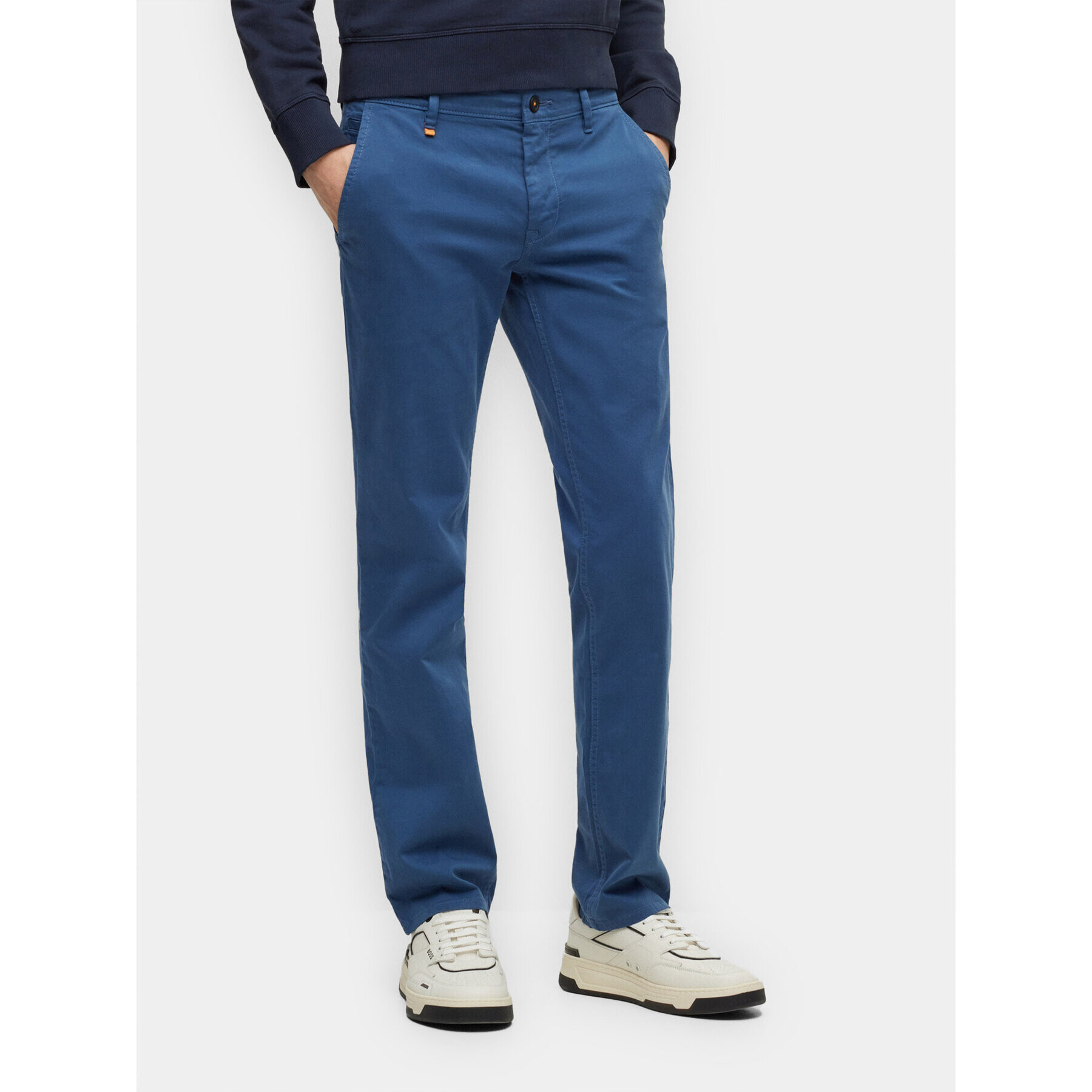 Boss Чино панталони Schino 50470813 Син Slim Fit - Pepit.bg