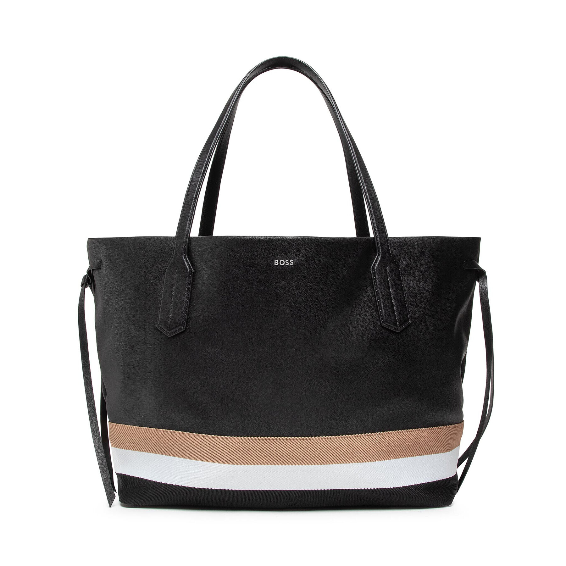 Boss Дамска чанта Addison Shopper 50468801 Черен - Pepit.bg