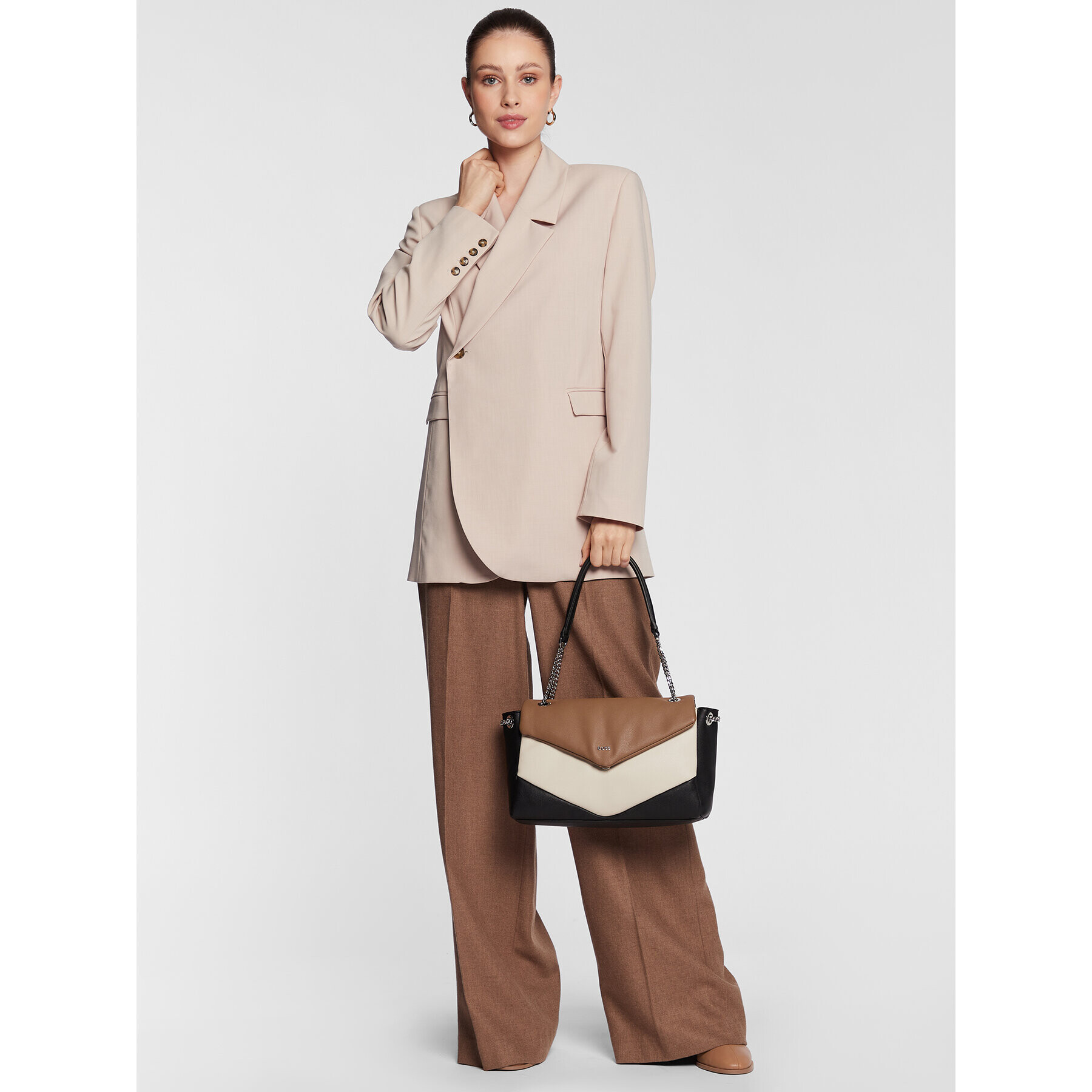 Boss Дамска чанта Katilin Sh 50481574 Цветен - Pepit.bg