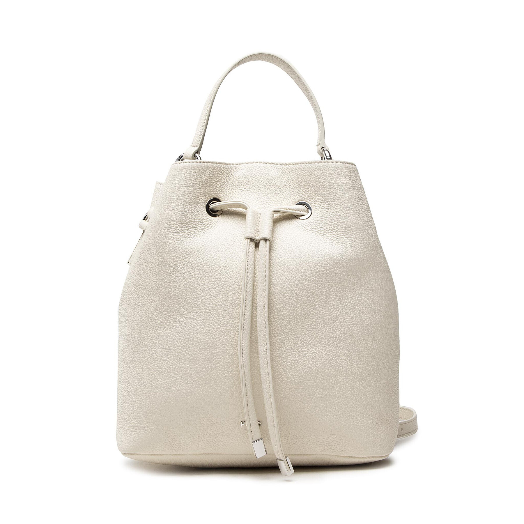 Boss Дамска чанта Lexi Drawstring 50470605 Бял - Pepit.bg