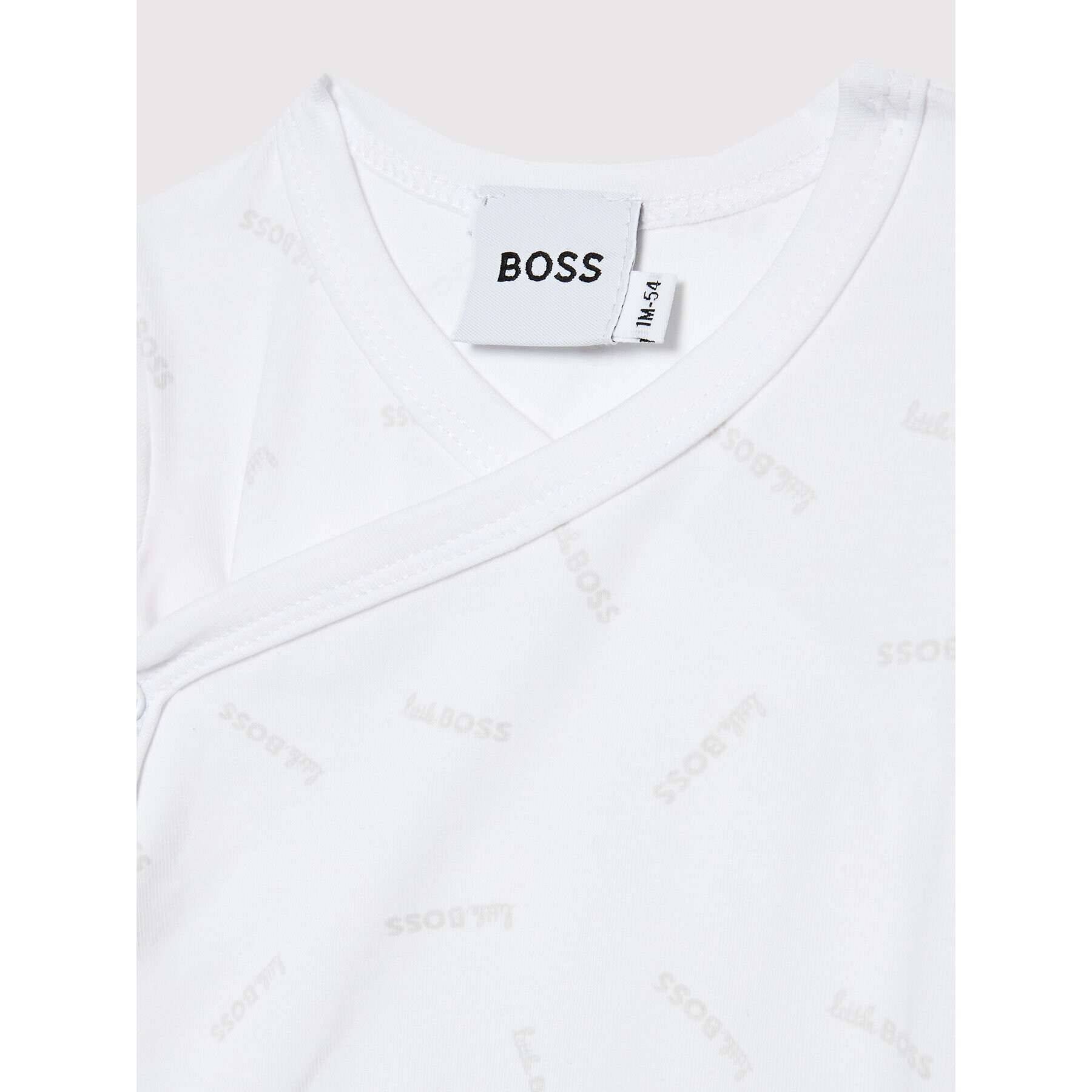 Boss Детски комплект J98381 Бял Regular Fit - Pepit.bg