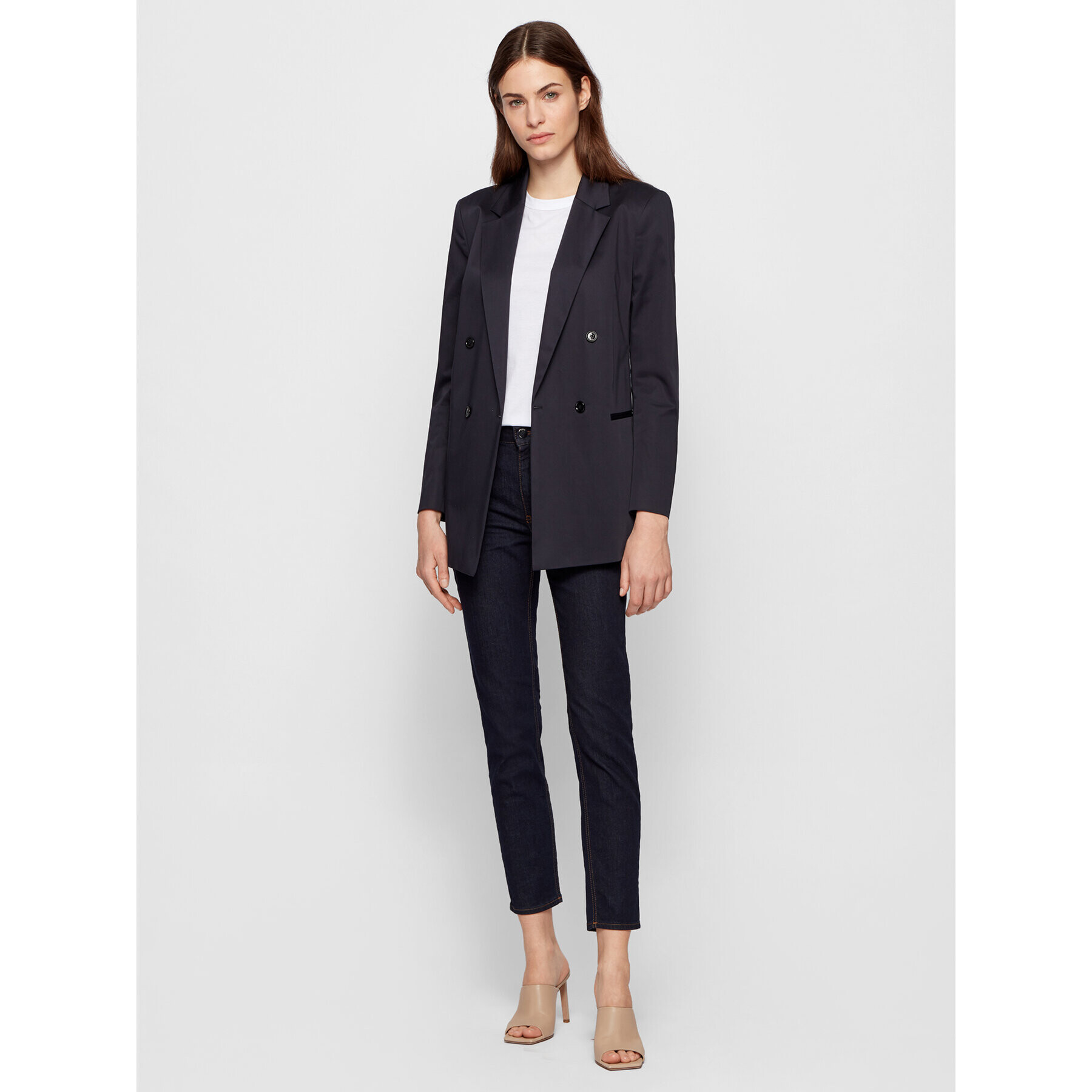 Boss Дънки 3.0 Slow 50441201 Тъмносин Slim Fit - Pepit.bg