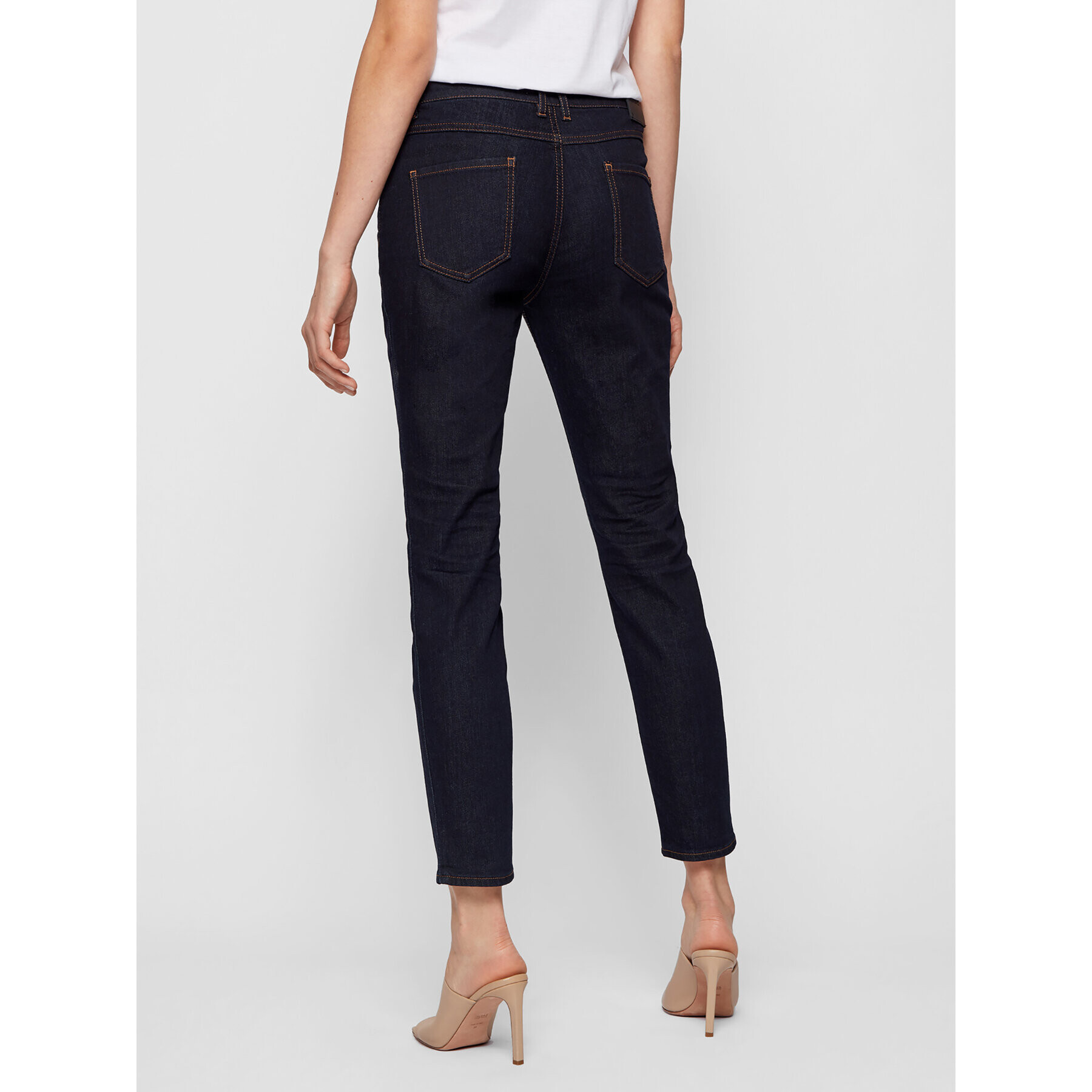 Boss Дънки 3.0 Slow 50441201 Тъмносин Slim Fit - Pepit.bg