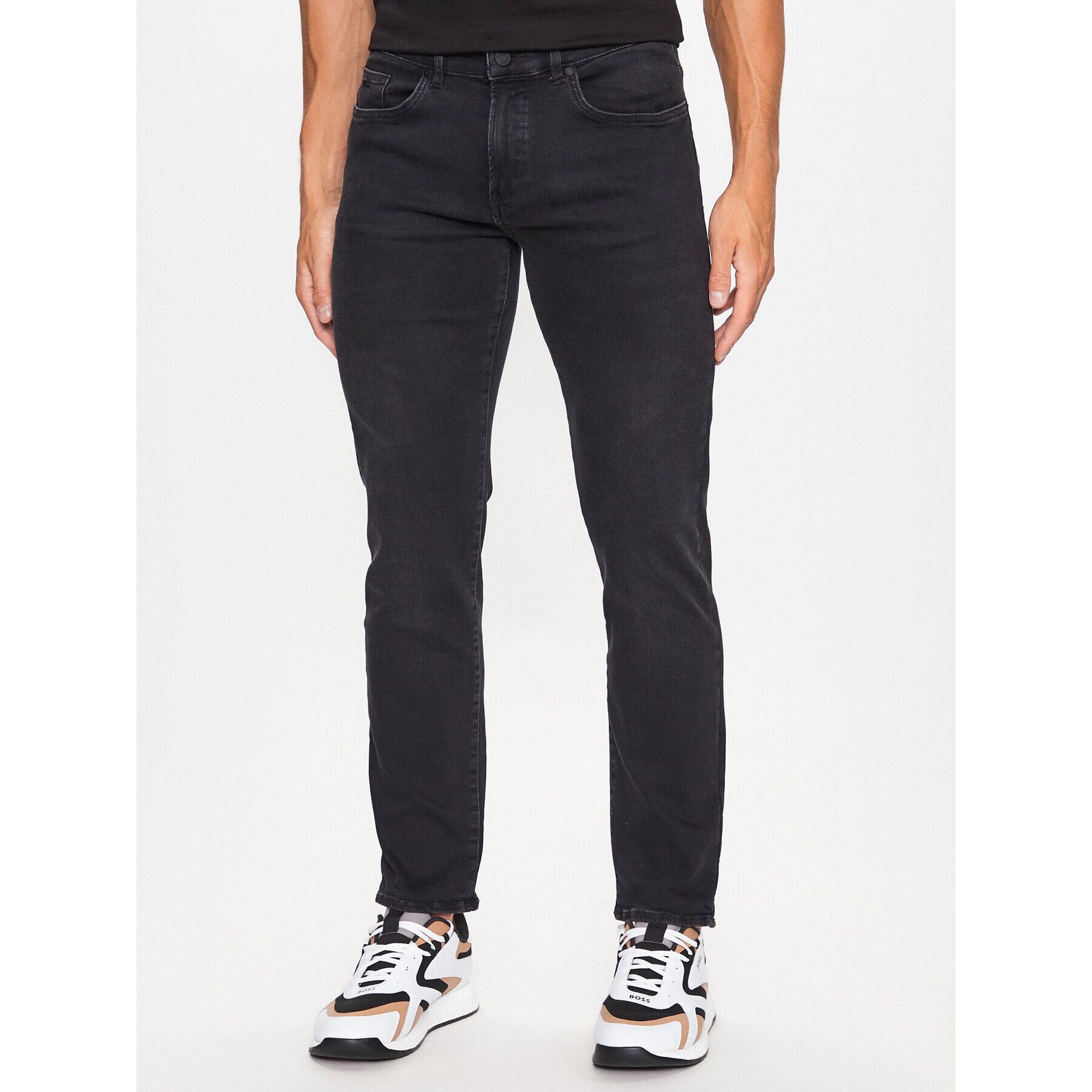 Boss Дънки 50483898 Сив Slim Fit - Pepit.bg