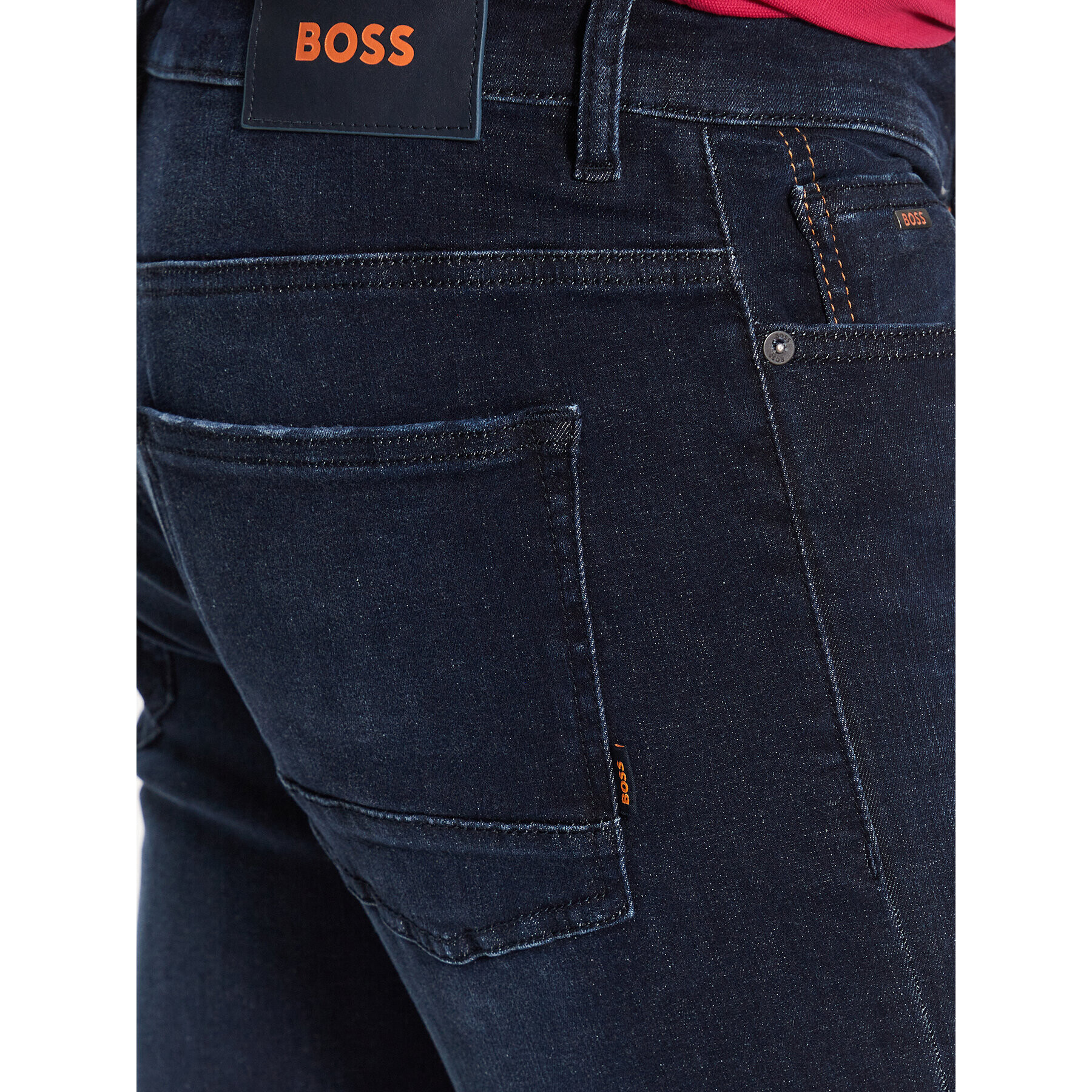 Boss Дънки 50484239 Тъмносин Slim Fit - Pepit.bg