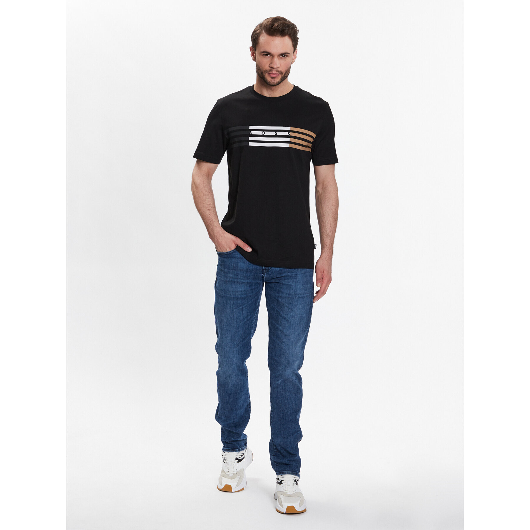 Boss Дънки 50484908 Син Slim Fit - Pepit.bg