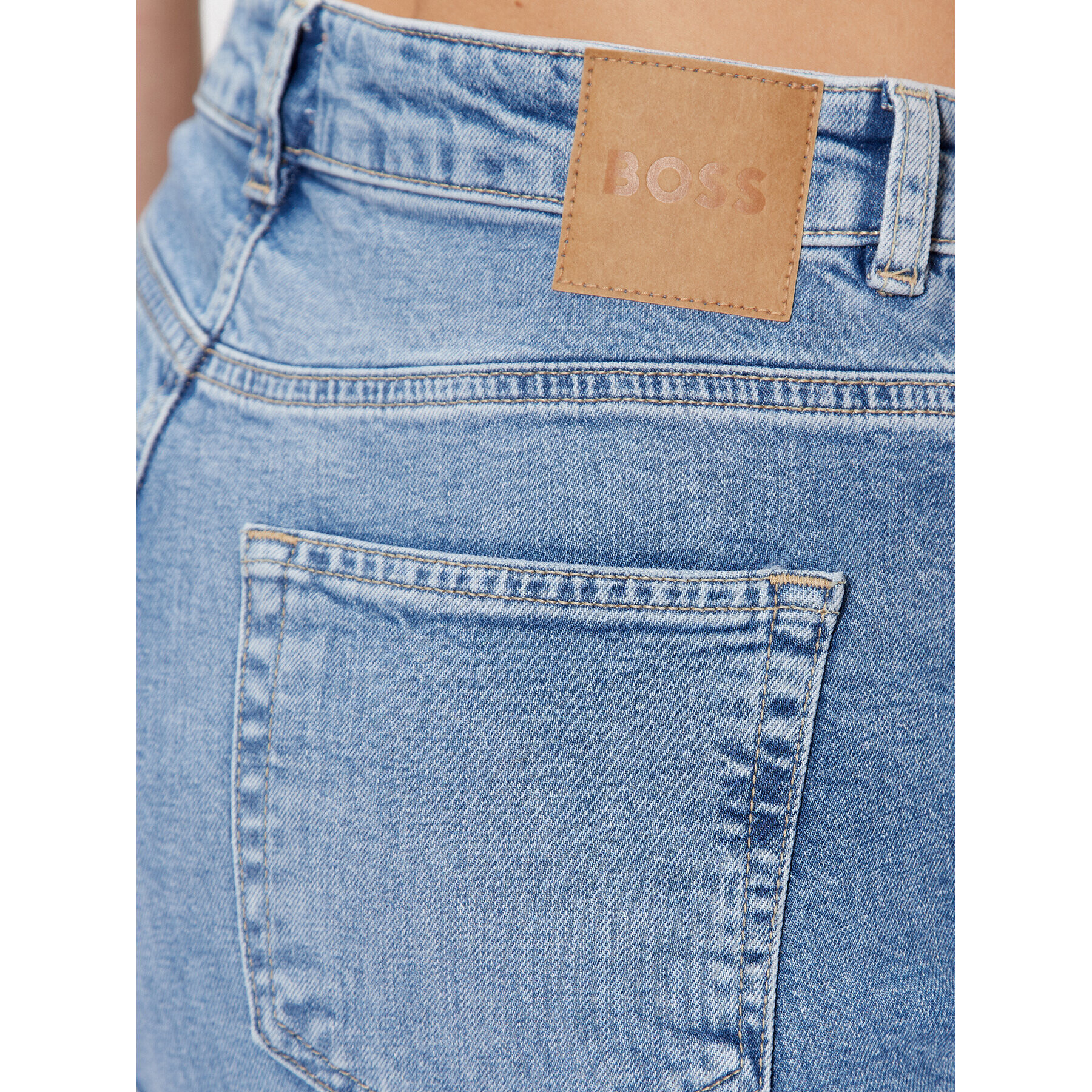 Boss Дънки 50487203 Син Slim Fit - Pepit.bg