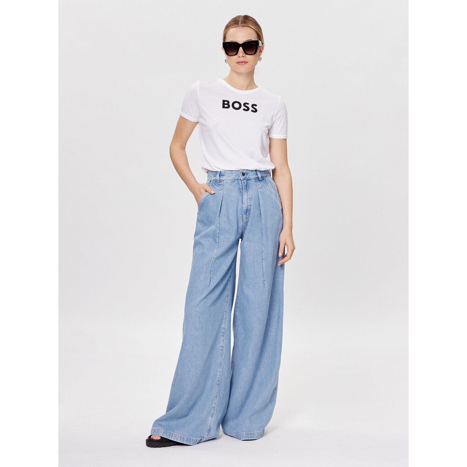 Boss Дънки 50488950 Син Regular Fit - Pepit.bg