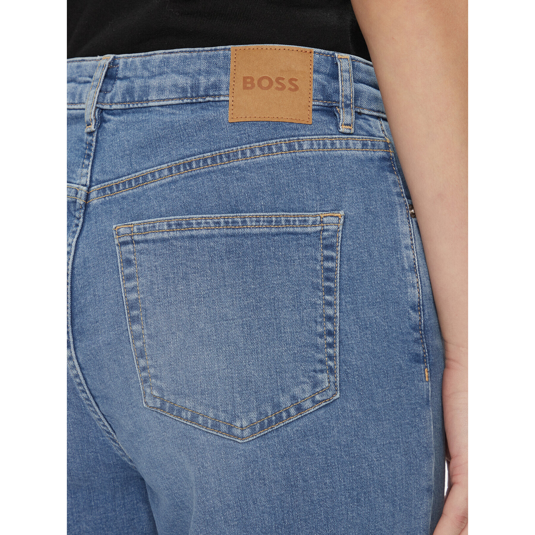 Boss Дънки 50492789 Син Regular Fit - Pepit.bg