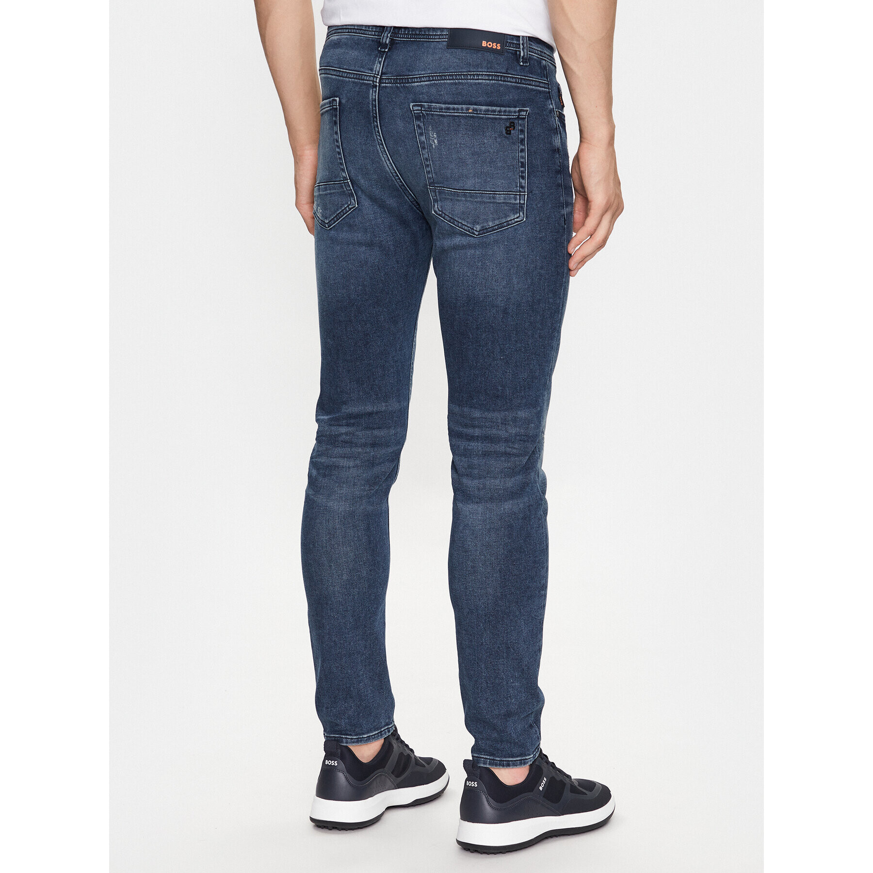 Boss Дънки 50495962 Син Tapered Fit - Pepit.bg