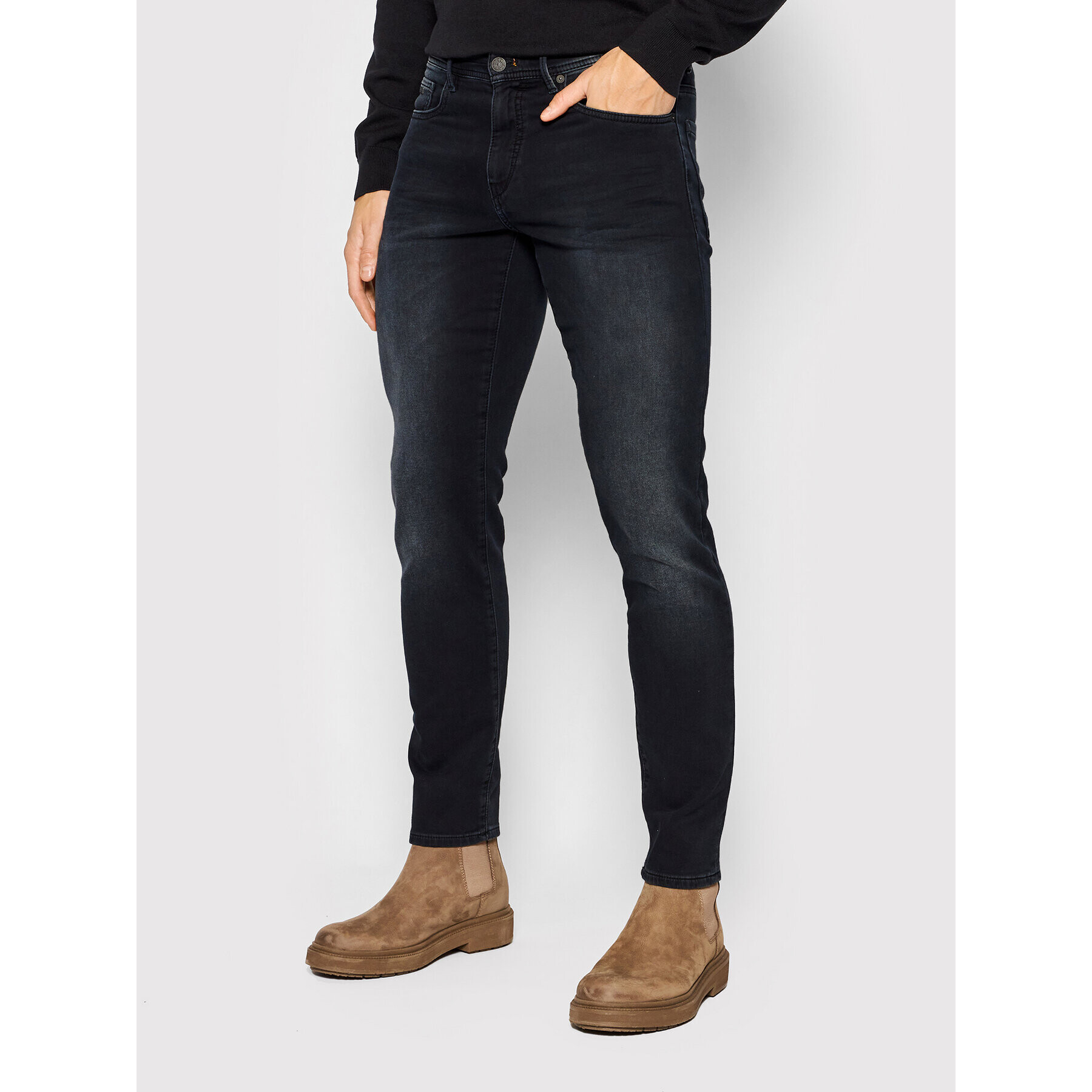 Boss Дънки Charleston Bc 50449547 Тъмносин Extra Slim Fit - Pepit.bg