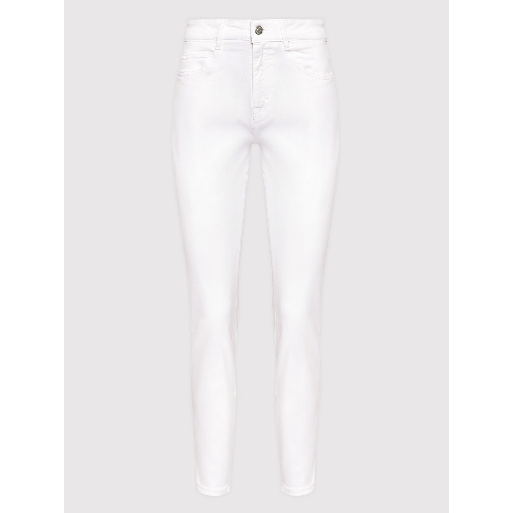 Boss Дънки Crop 2.0 50468697 Бял Slim Fit - Pepit.bg