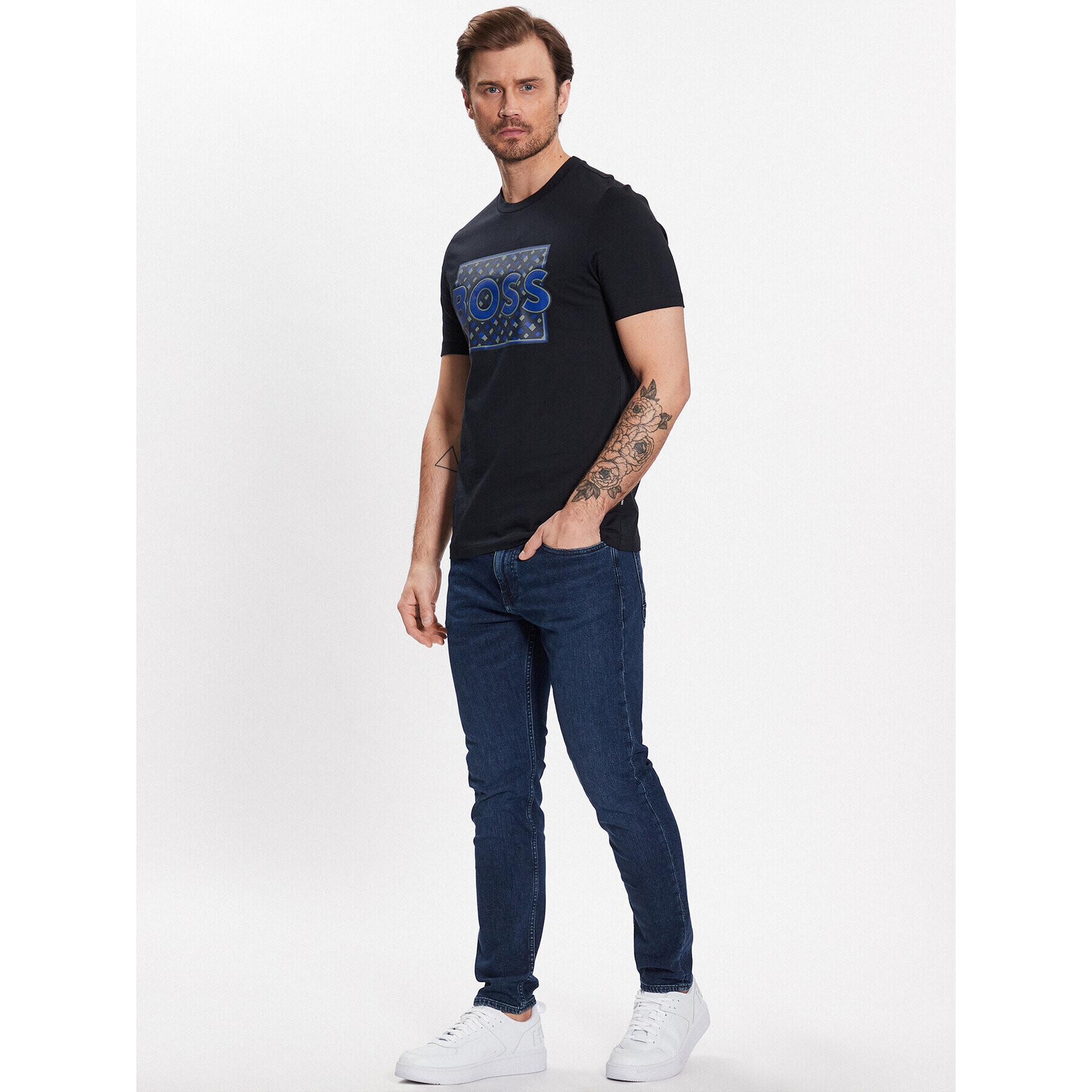 Boss Дънки Delano 50488326 Син Slim Fit - Pepit.bg