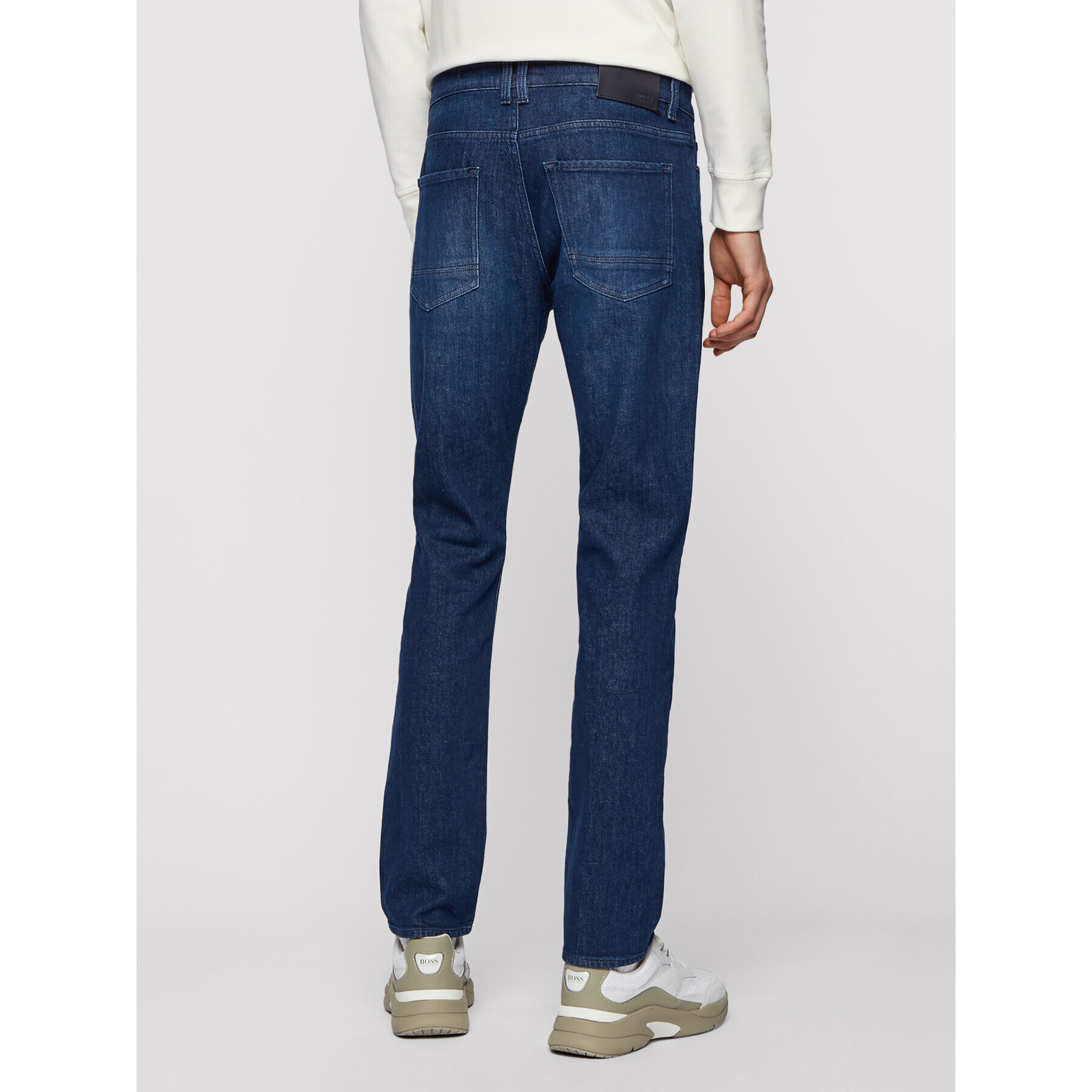 Boss Дънки Delaware 3-1+ 50449650 Тъмносин Slim Fit - Pepit.bg