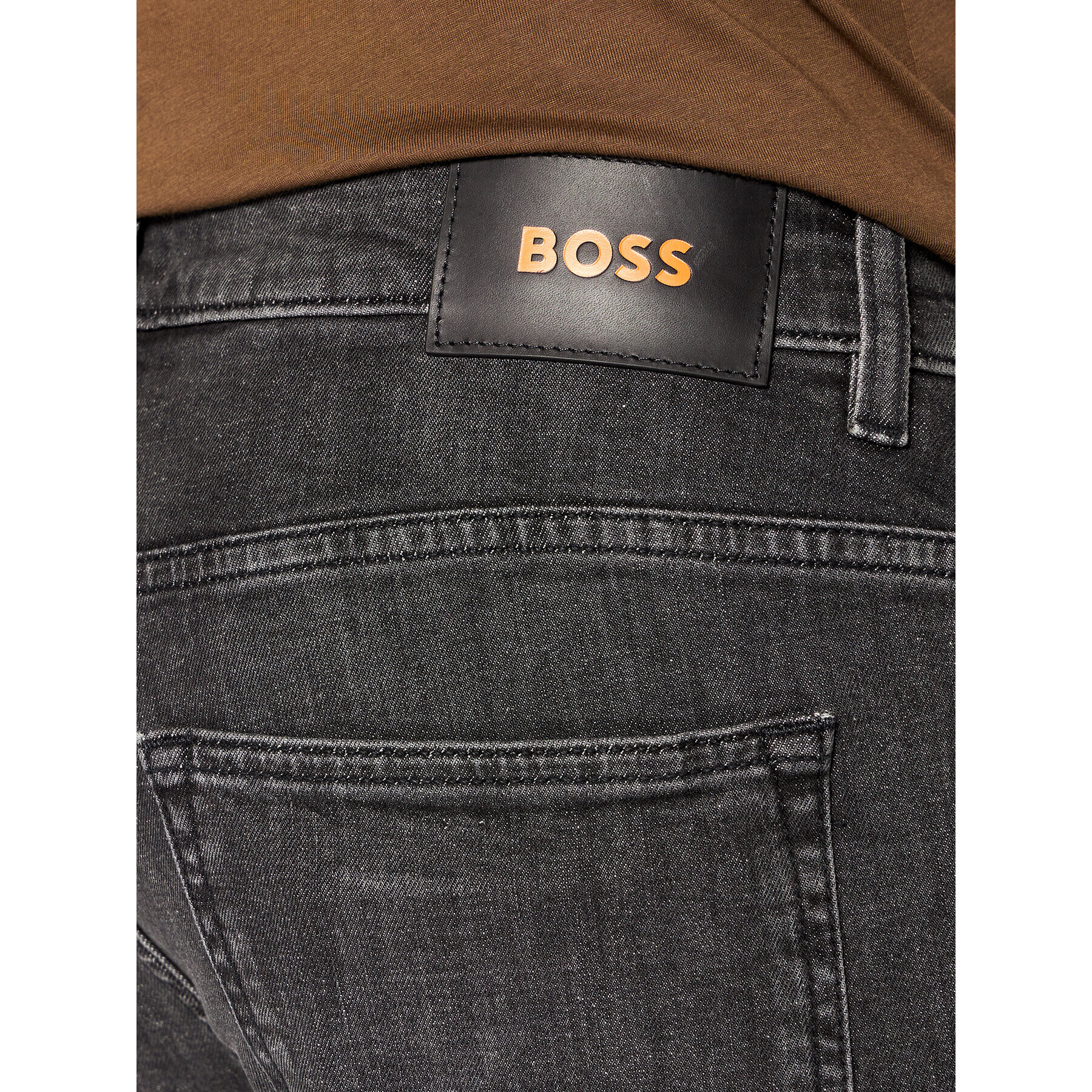 Boss Дънки Delaware 50473051 Сив Slim Fit - Pepit.bg