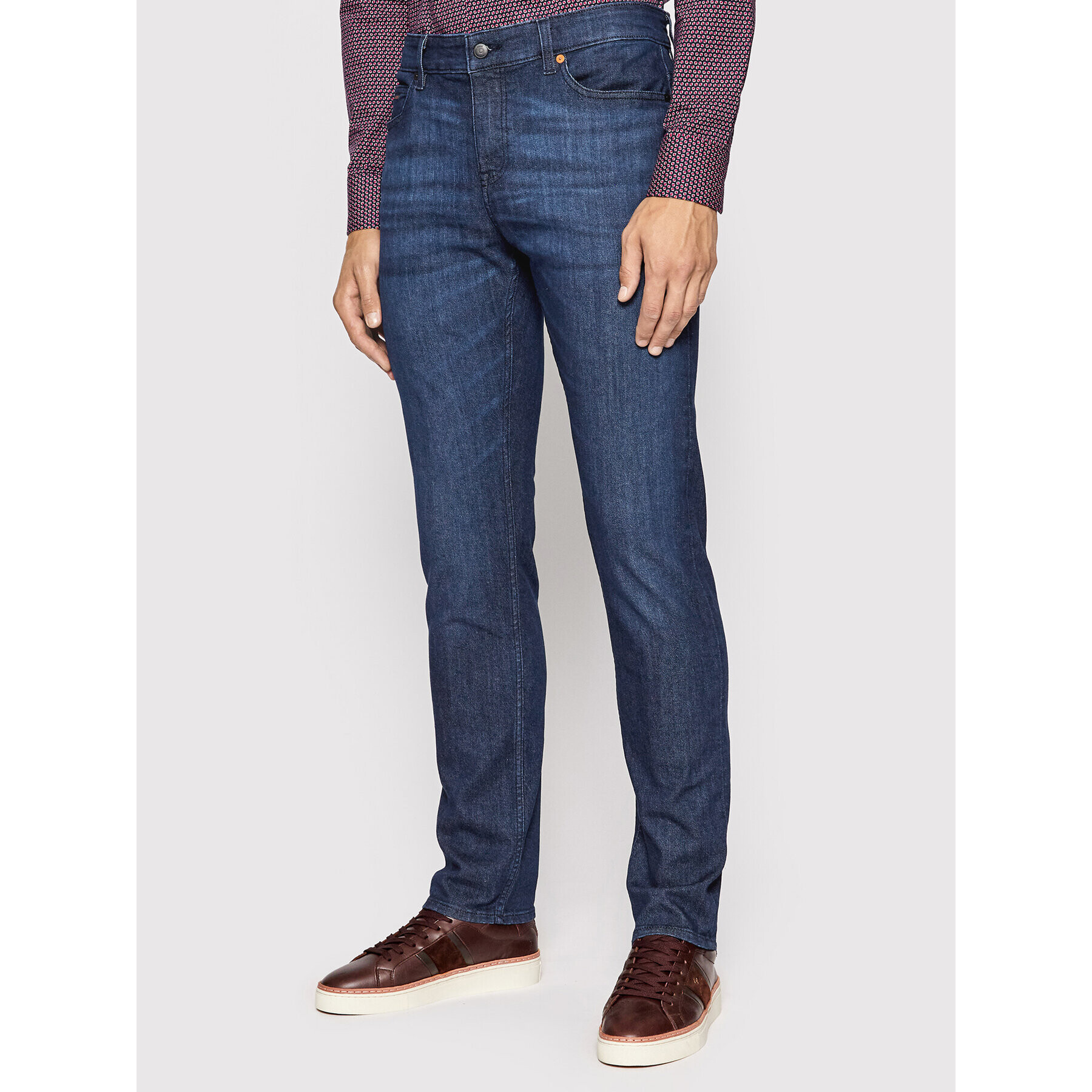 Boss Дънки Delaware 50473869 Тъмносин Slim Fit - Pepit.bg