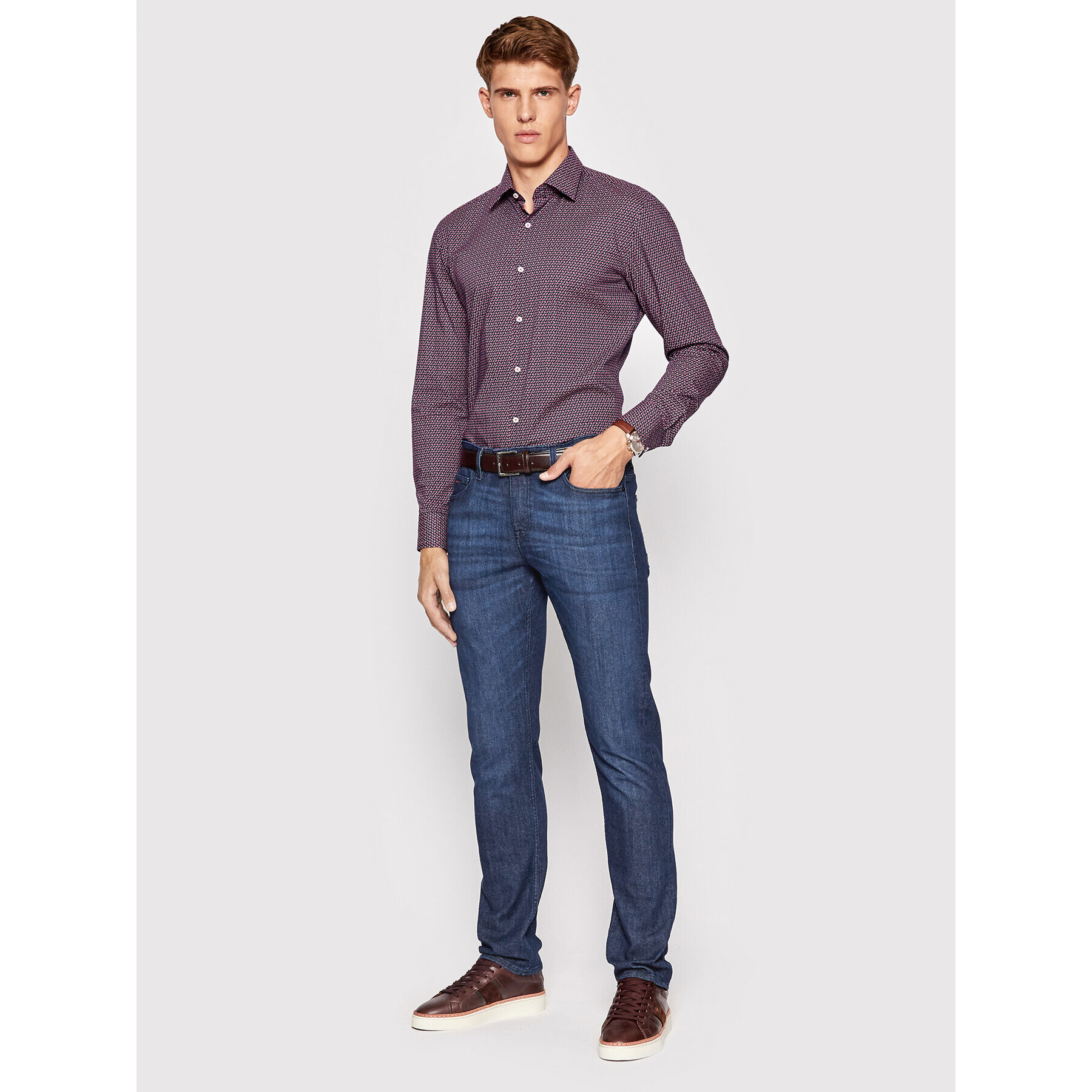 Boss Дънки Delaware 50473869 Тъмносин Slim Fit - Pepit.bg