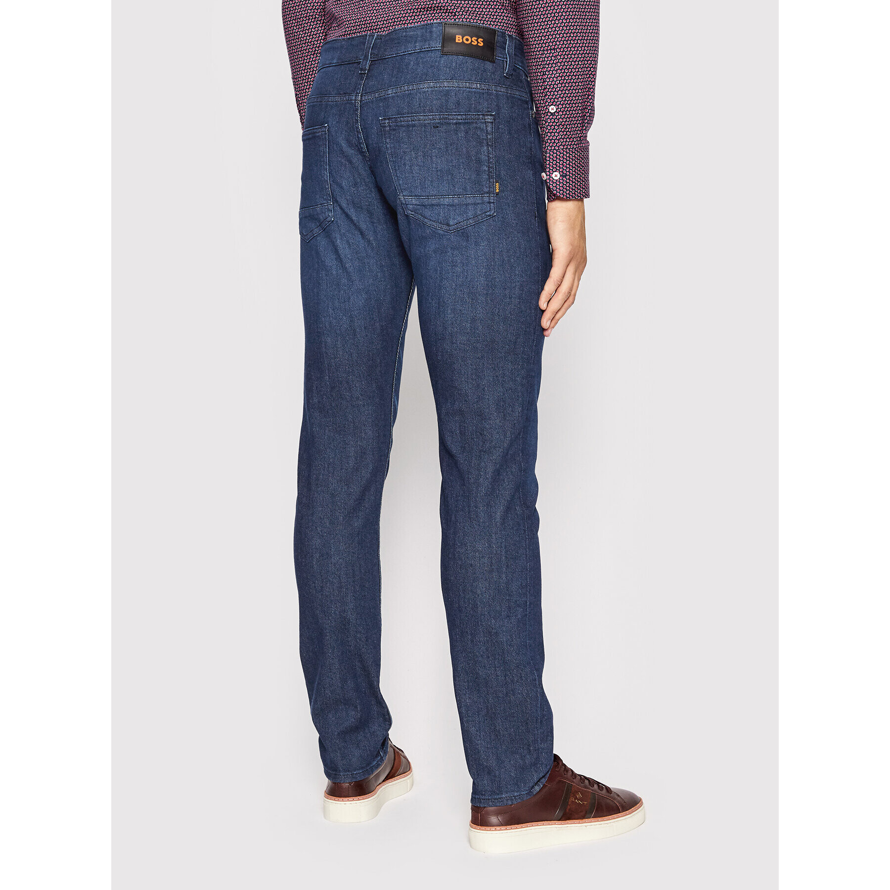 Boss Дънки Delaware 50473869 Тъмносин Slim Fit - Pepit.bg