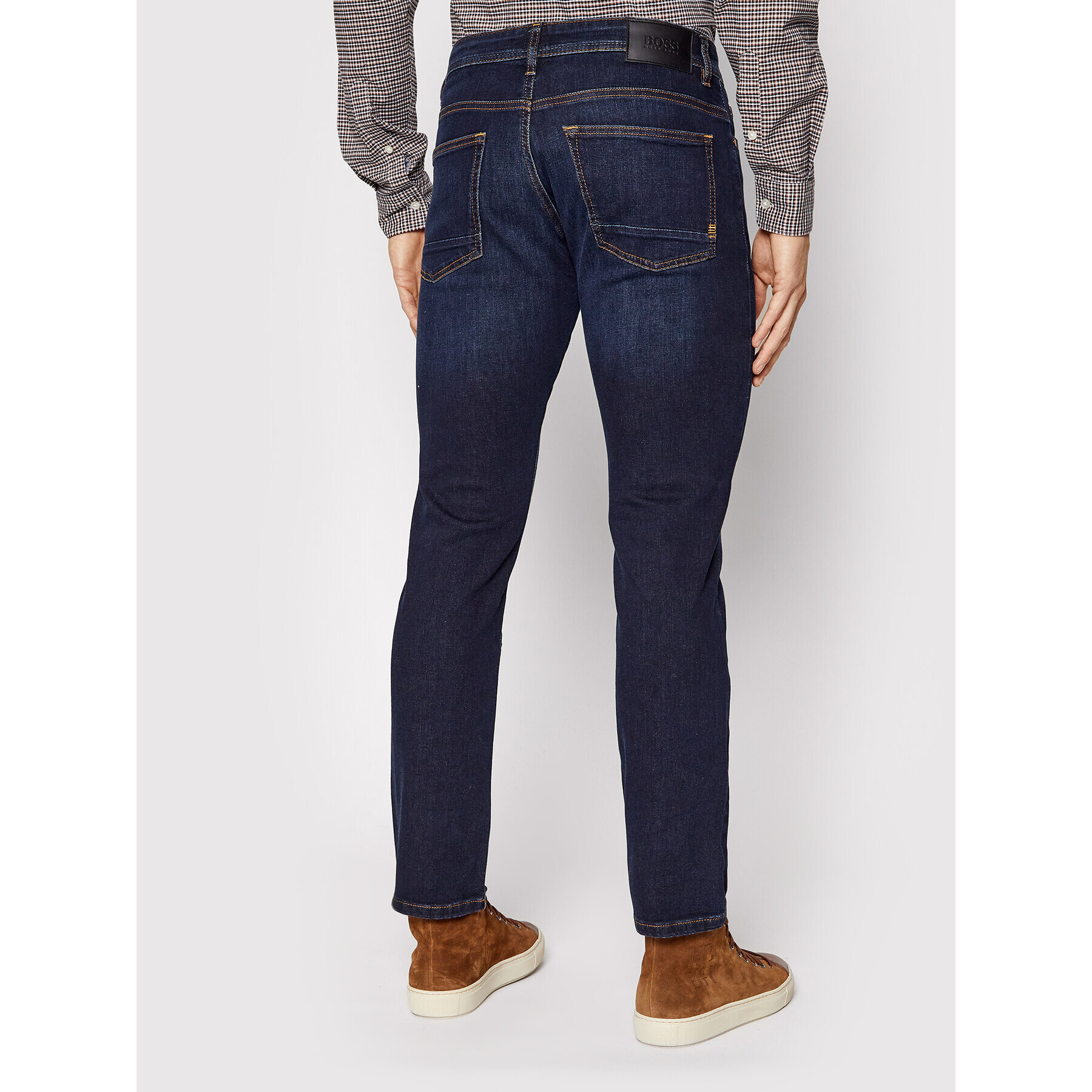Boss Дънки Delaware Bc 50457257 Тъмносин Slim Fit - Pepit.bg