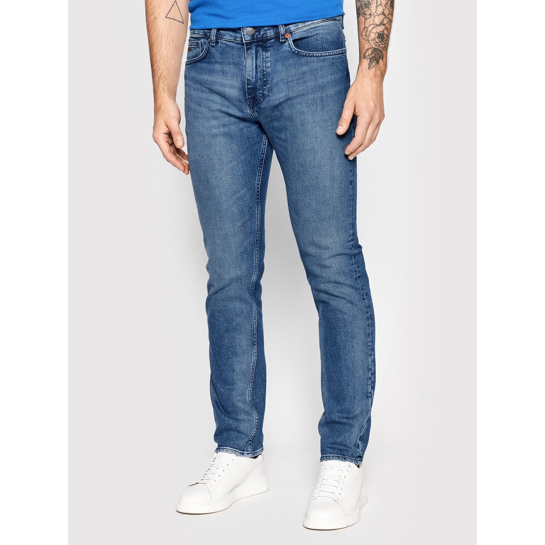 Boss Дънки Delaware BC-L-C 50468638 Син Slim Fit - Pepit.bg
