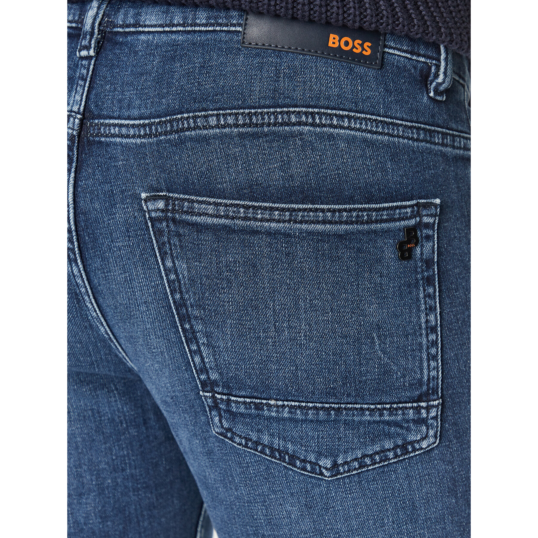 Boss Дънки Delaware BC-P 50501152 Тъмносин Slim Fit - Pepit.bg