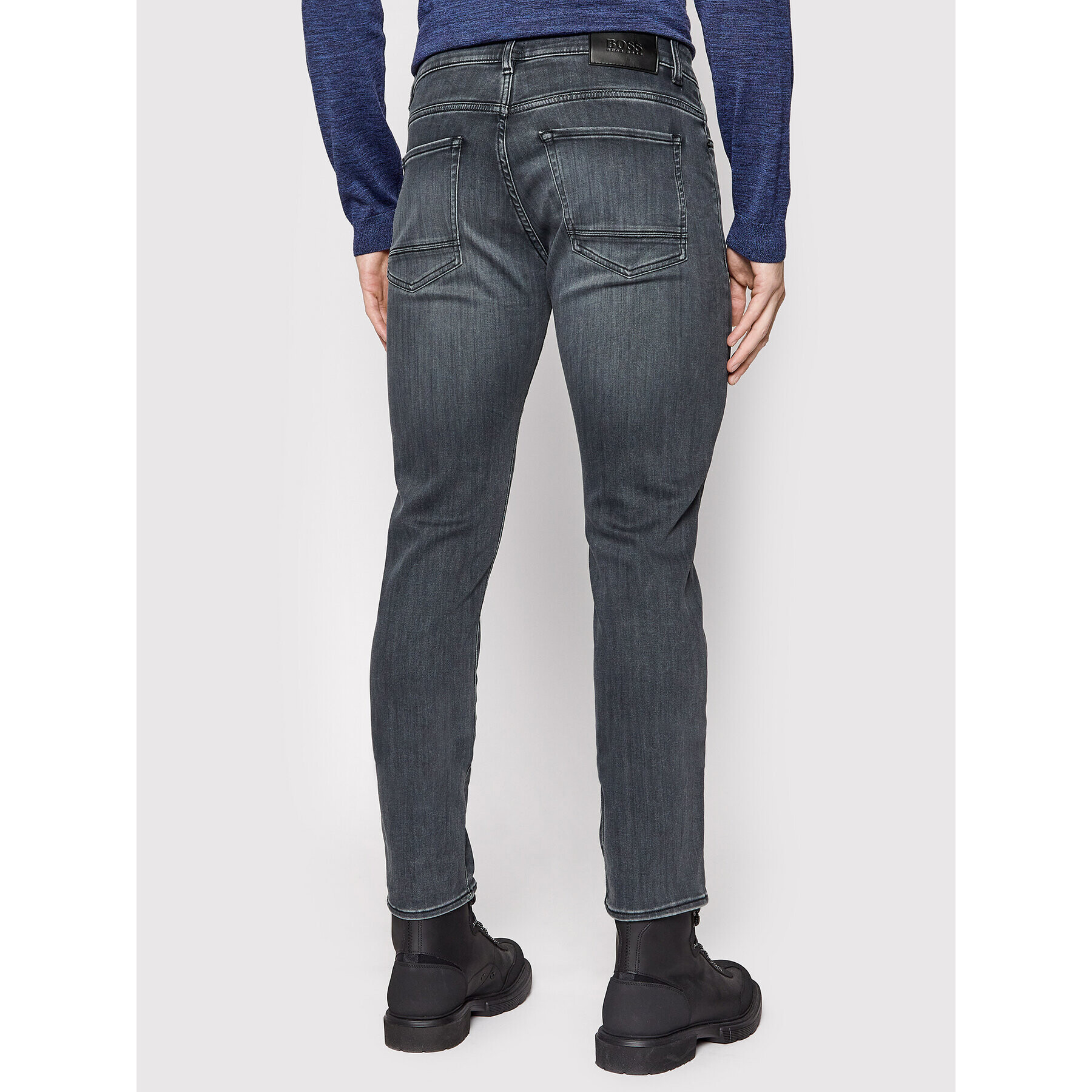 Boss Дънки Delaware3-1 50458148 Сив Slim Fit - Pepit.bg