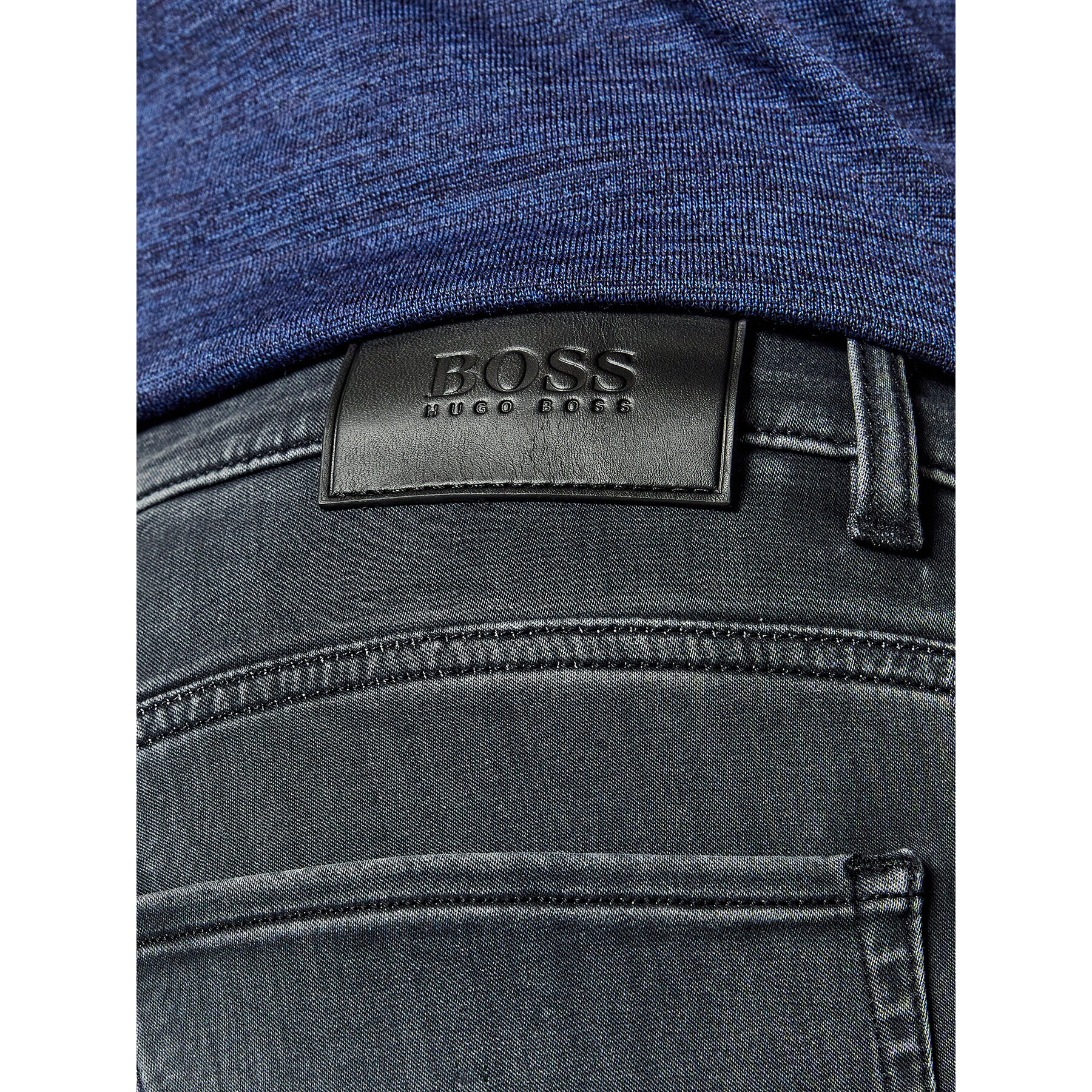 Boss Дънки Delaware3-1 50458148 Сив Slim Fit - Pepit.bg