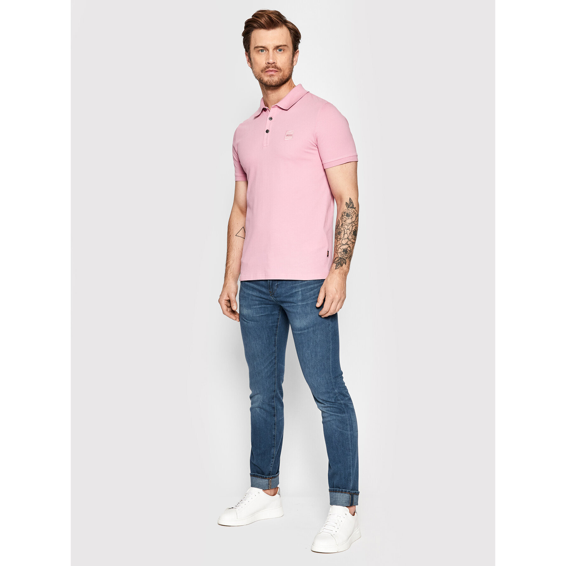 Boss Дънки Delaware3-1 50468153 Син Slim Fit - Pepit.bg