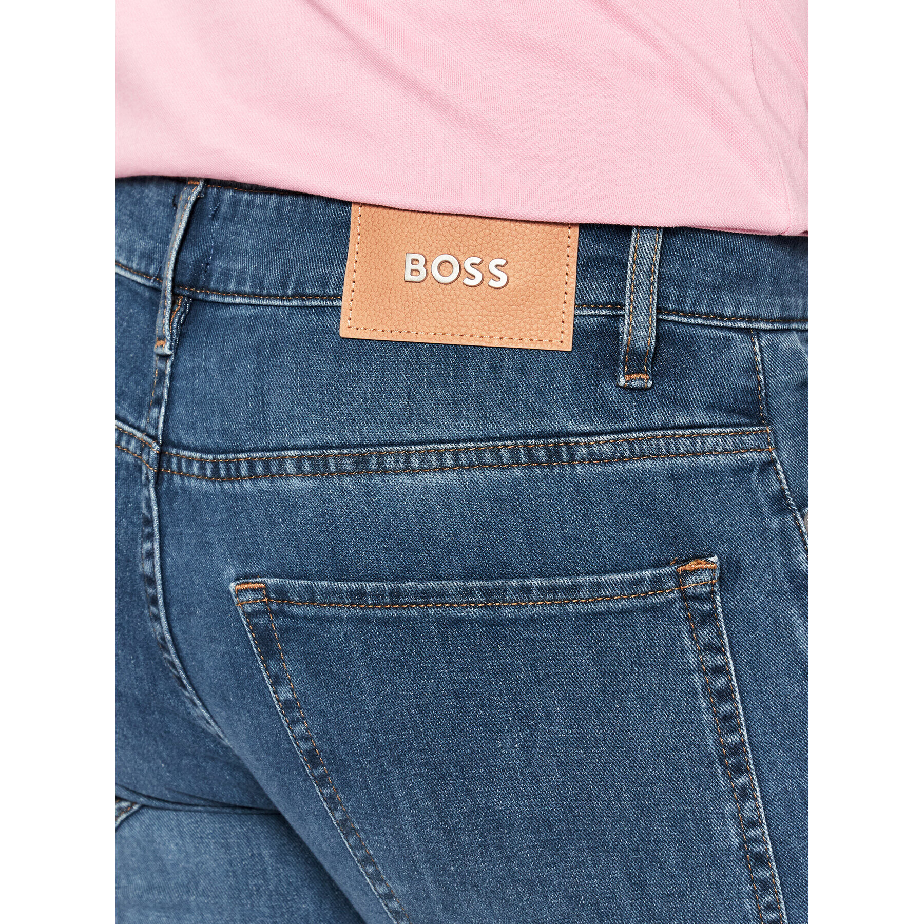 Boss Дънки Delaware3-1 50468153 Син Slim Fit - Pepit.bg