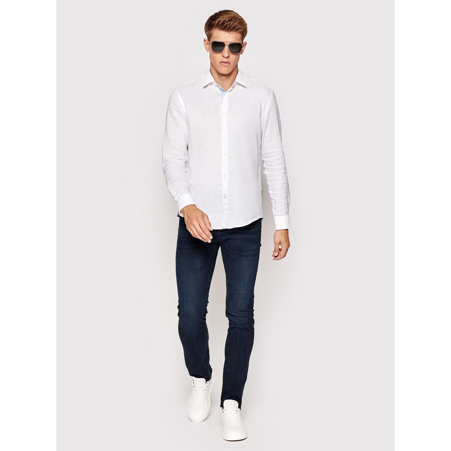 Boss Дънки Delaware3-1 50473018 Тъмносин Slim Fit - Pepit.bg