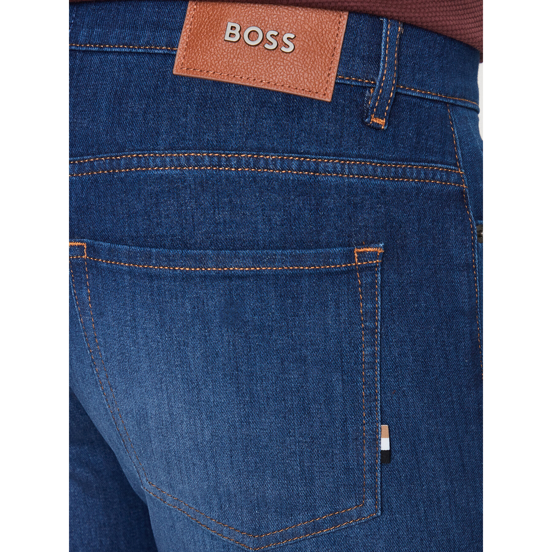 Boss Дънки Delaware3-1 50488478 Тъмносин Slim Fit - Pepit.bg