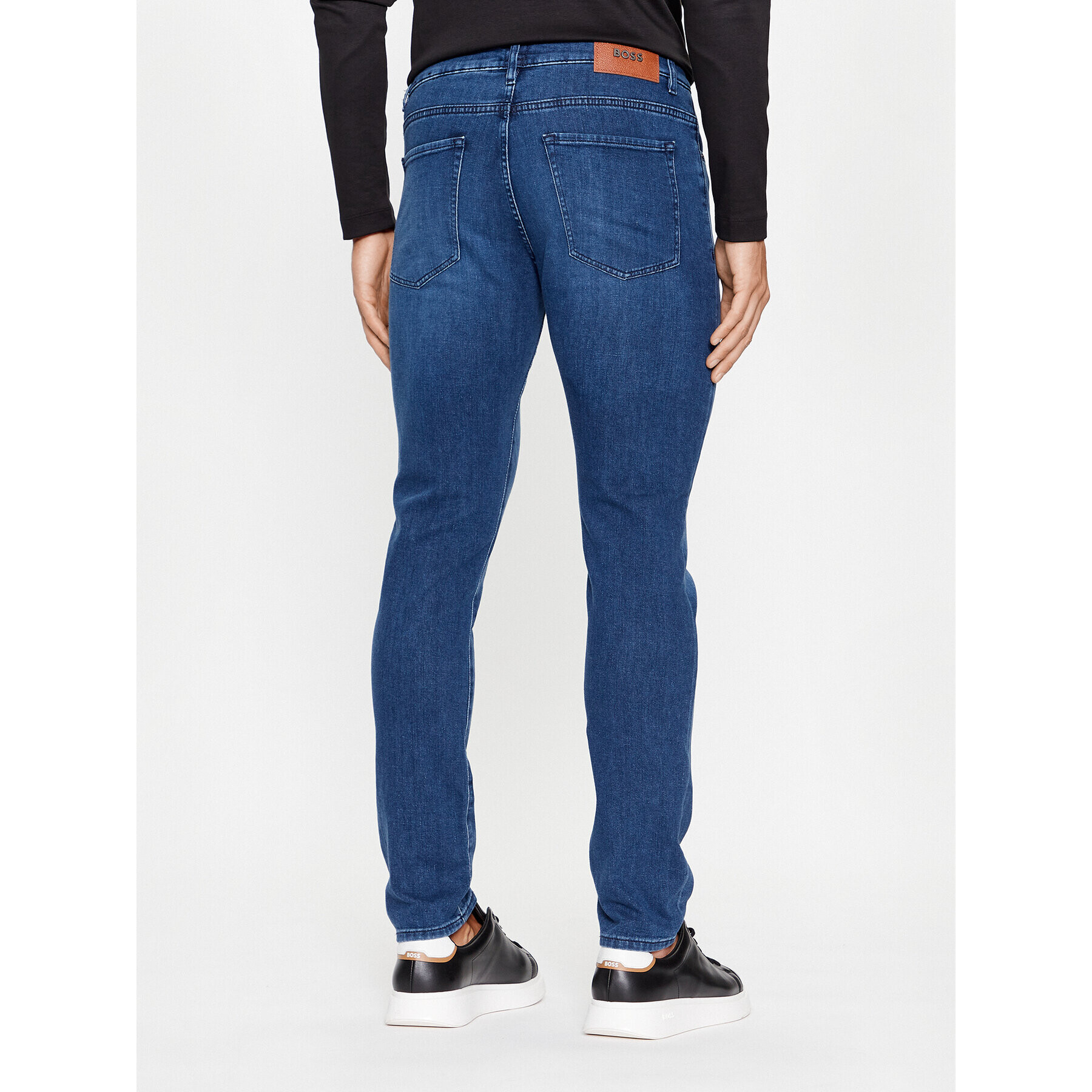 Boss Дънки Delaware3-1 50496189 Тъмносин Slim Fit - Pepit.bg