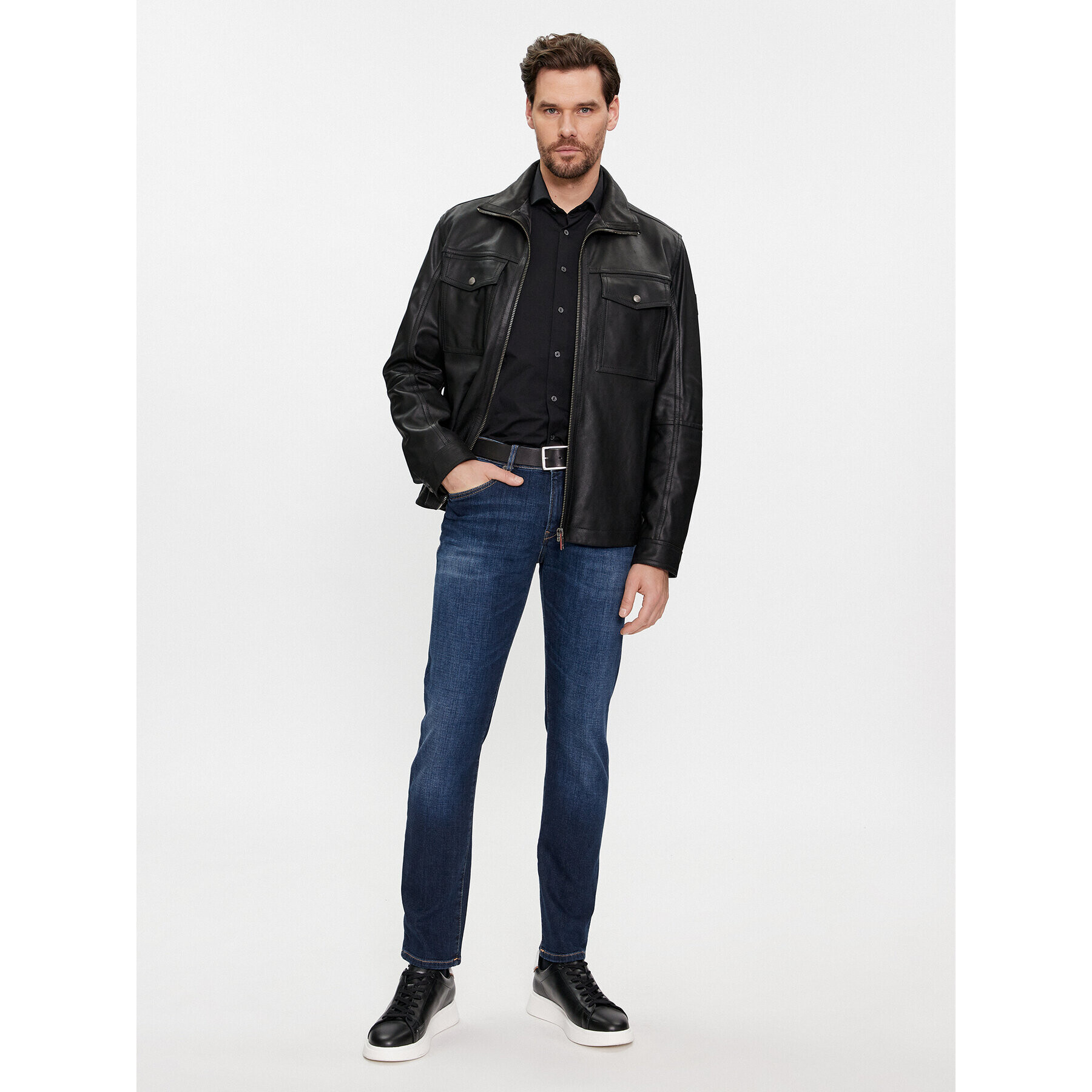 Boss Дънки Delaware3-1 50508404 Тъмносин Slim Fit - Pepit.bg