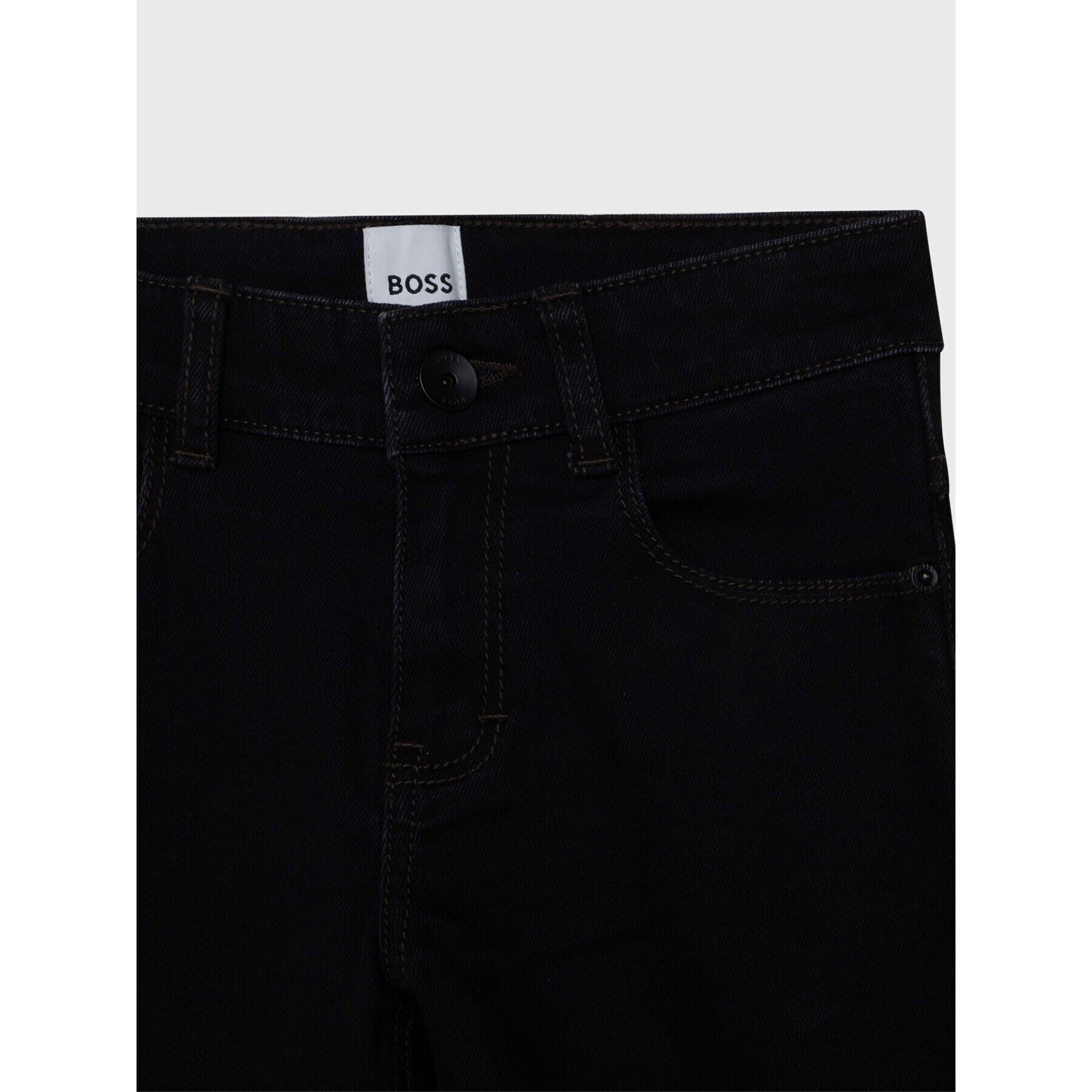 Boss Дънки J24800 D Черен Slim Fit - Pepit.bg