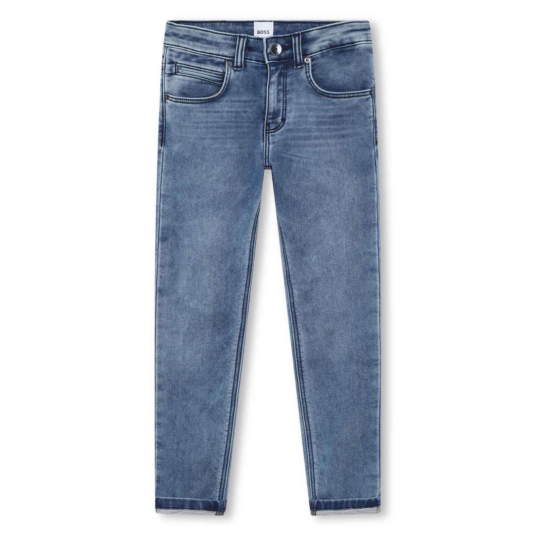 Boss Дънки J24839 D Тъмносин Regular Fit - Pepit.bg
